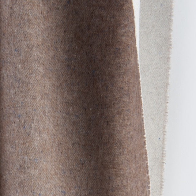 Plaid "Biella Pois" colore Tabacco