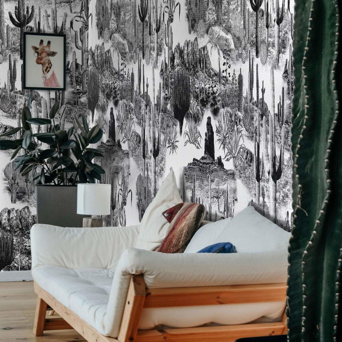 Carta da Parati Cactus - 8 fogli - 5,60 mq