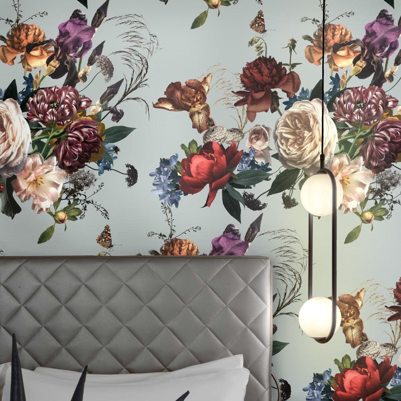 Carta da Parati Floreale Rinascimento - 8 fogli - 5,60 mq