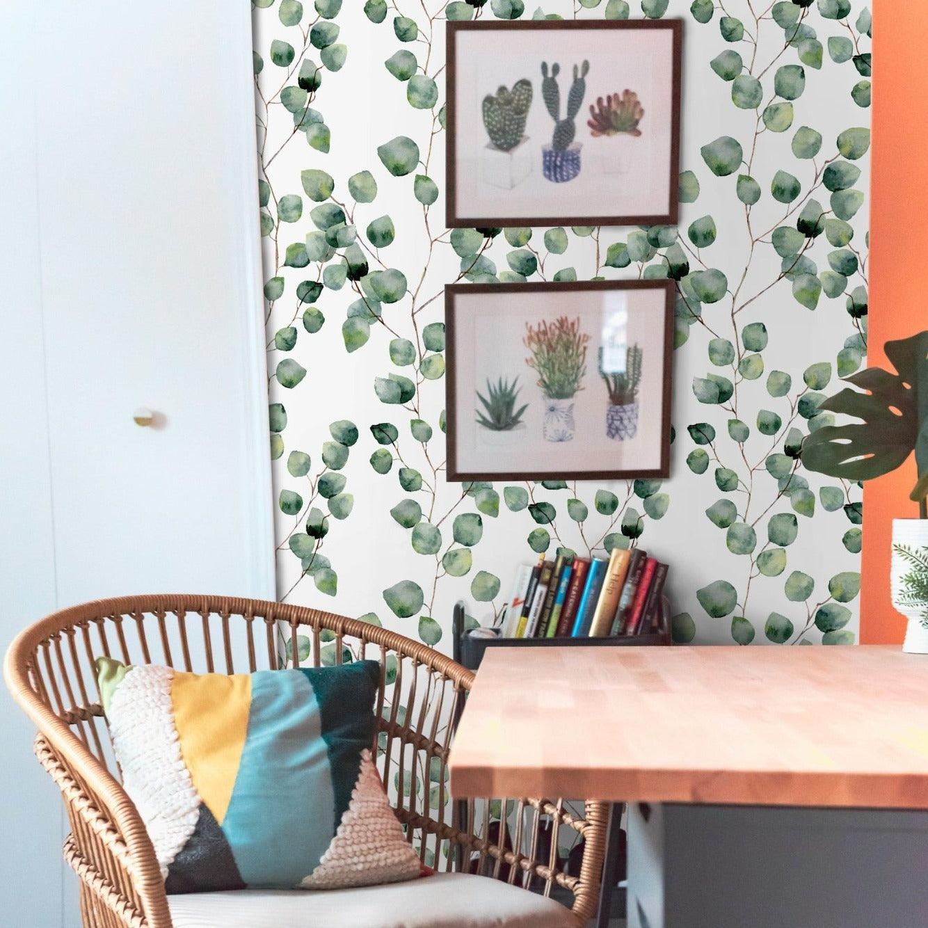 Carta da Parati Eucalipto - 8 fogli - 5,60 mq