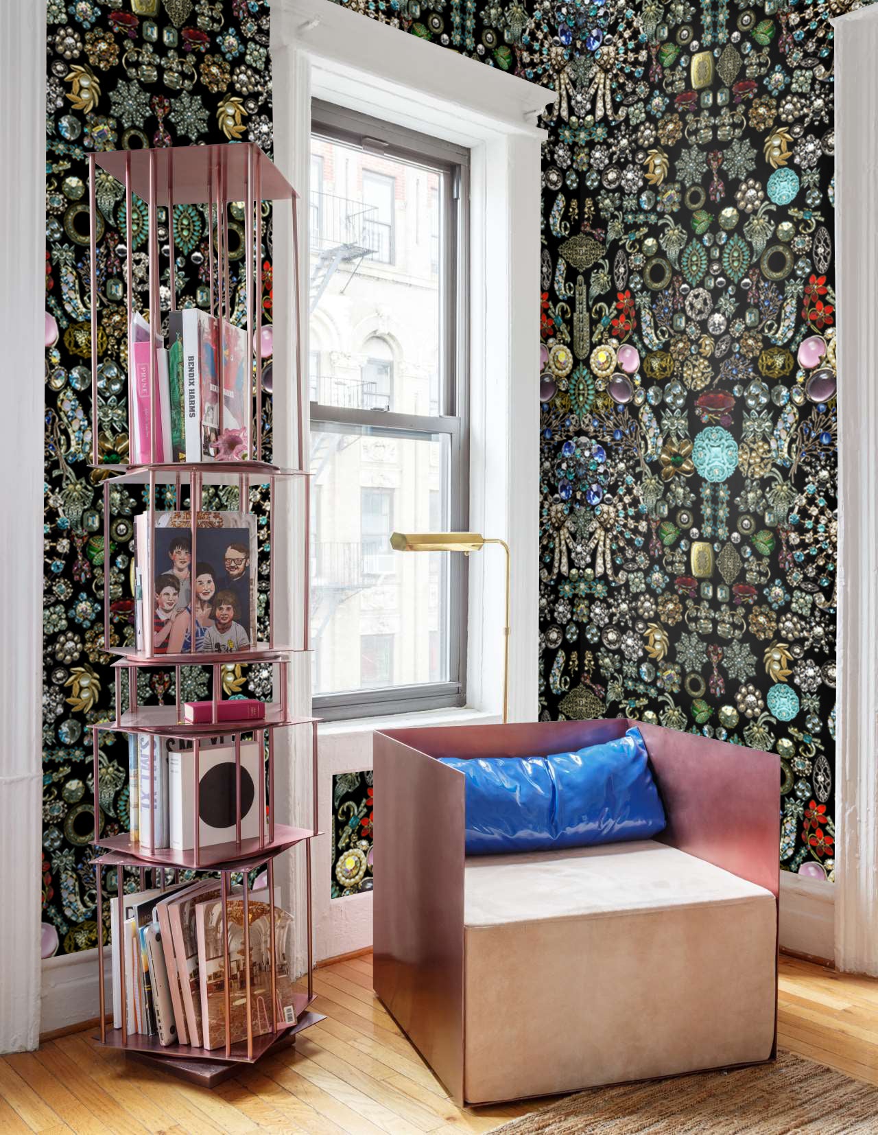 Carta da Parati Gioielli Lusso - 8 fogli - 5,60 mq