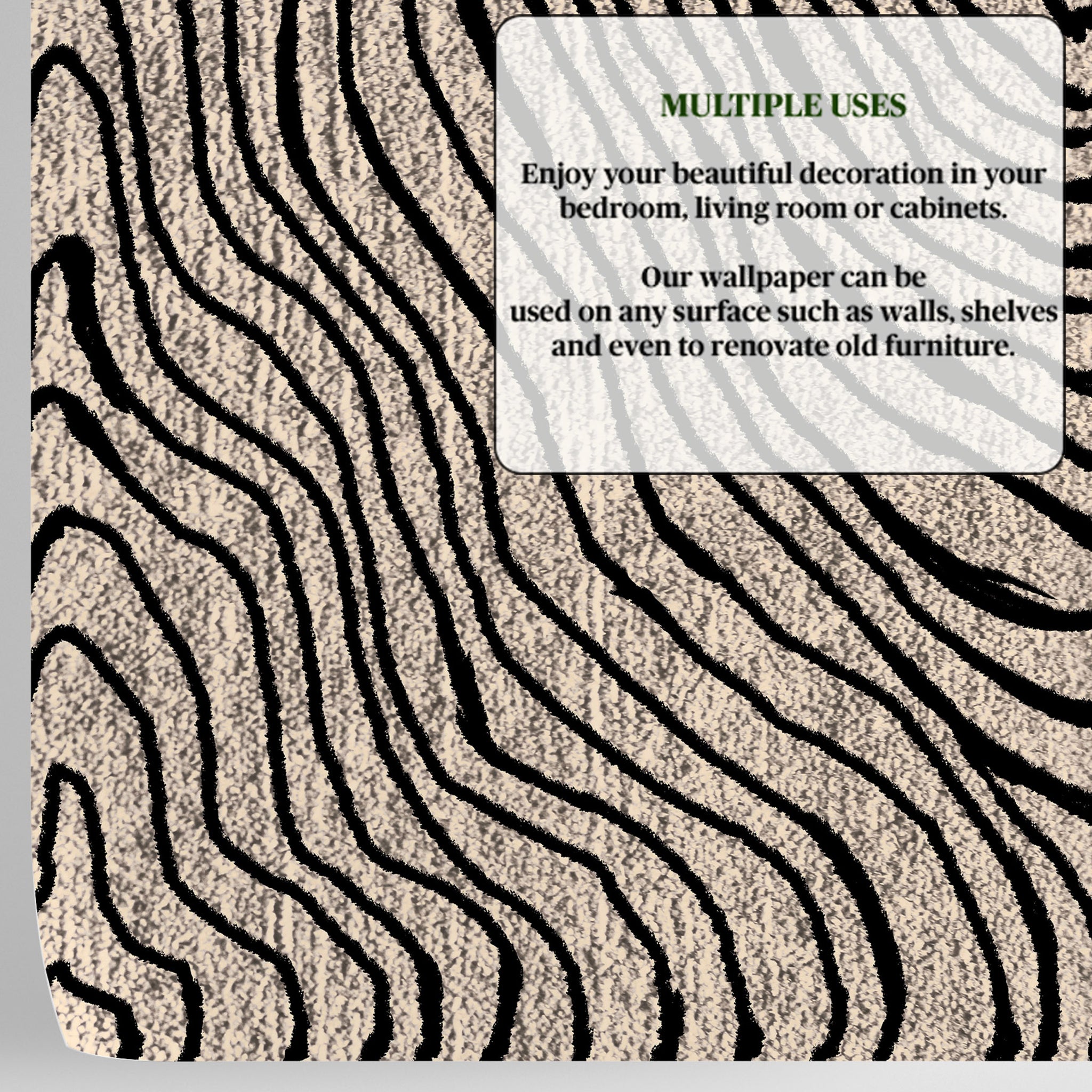 Carta da Parati Boho Geometrica Ispirata ai Tappeti - Tinte Naturali e Design Minimalista - 2 rotoli di carta 90 cm x 260 cm - 4.68 mq