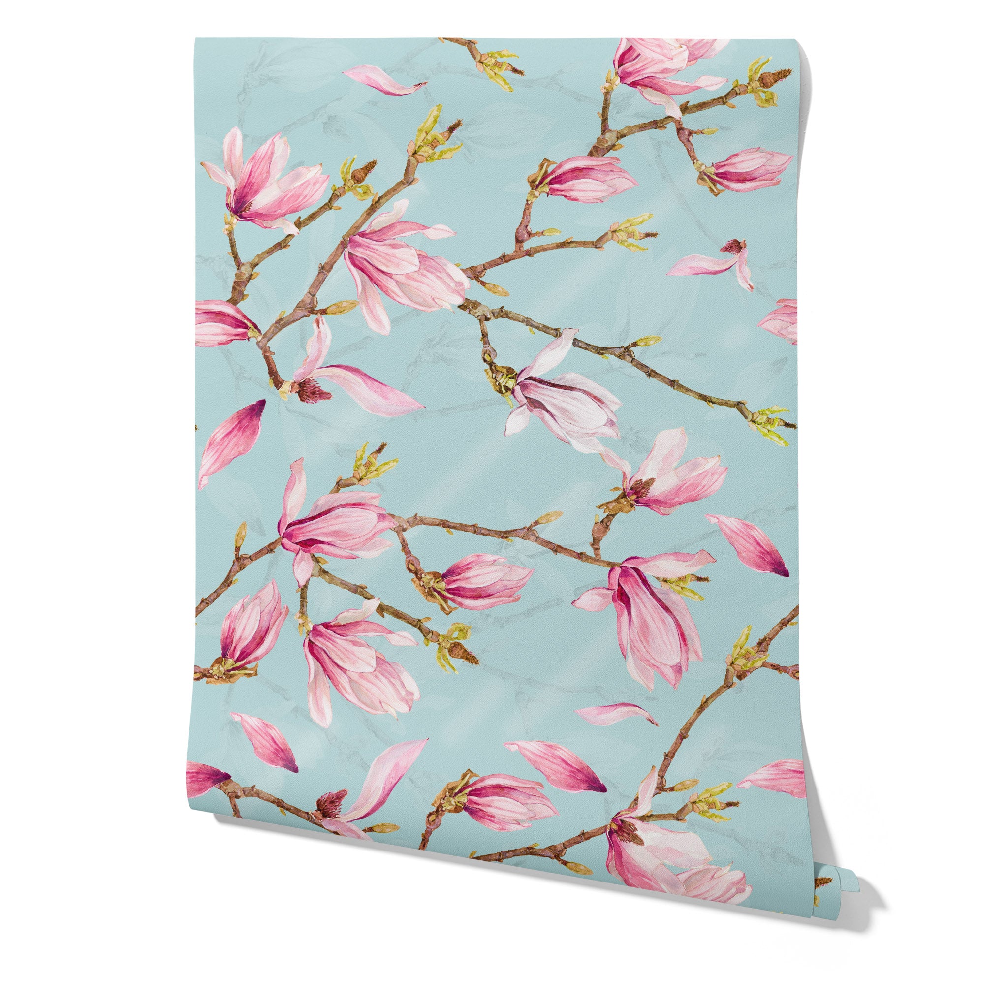 Carta da Parati Magnolia in Fiore - 8 fogli - 5,60 mq