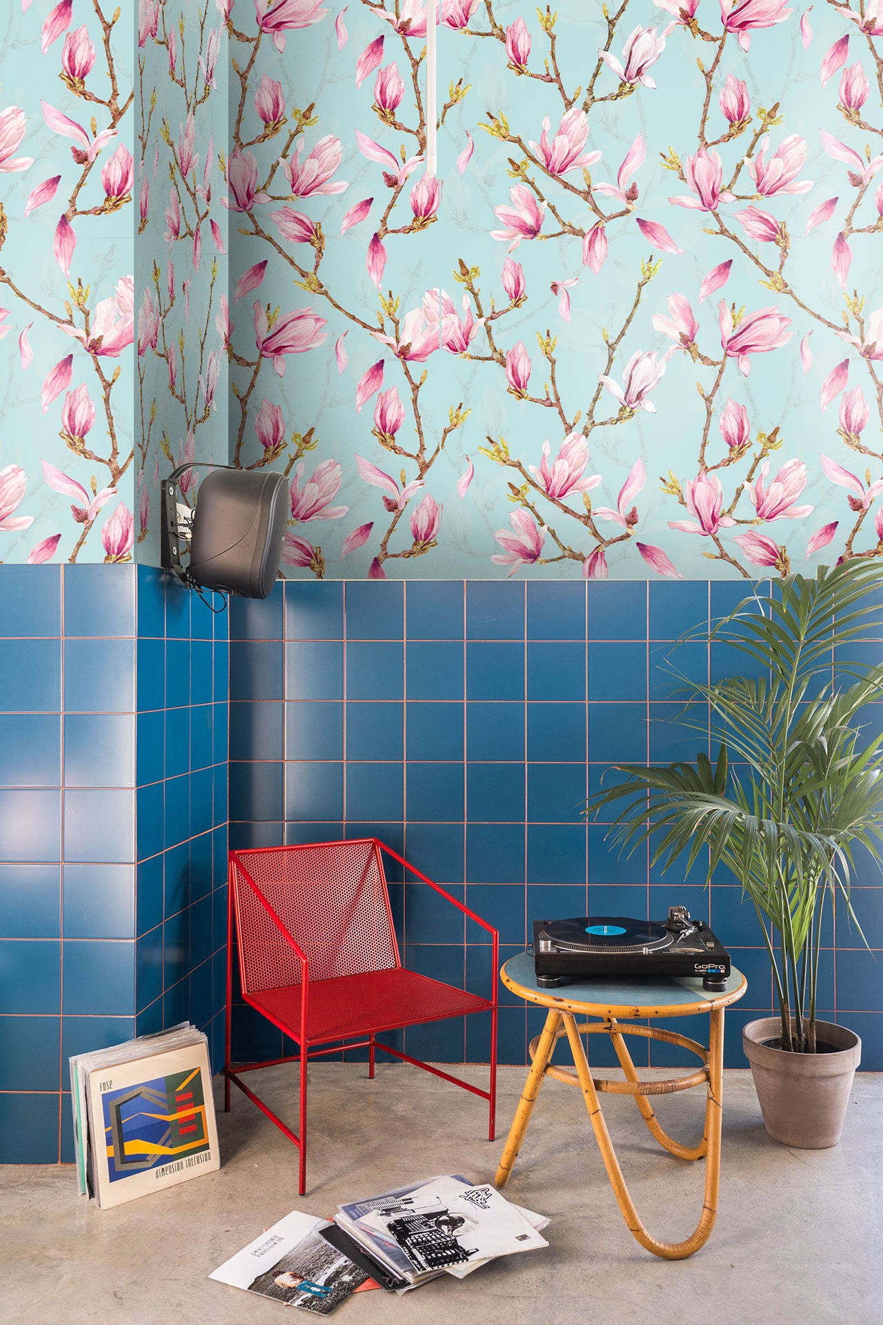 Carta da Parati Magnolia in Fiore - 8 fogli - 5,60 mq