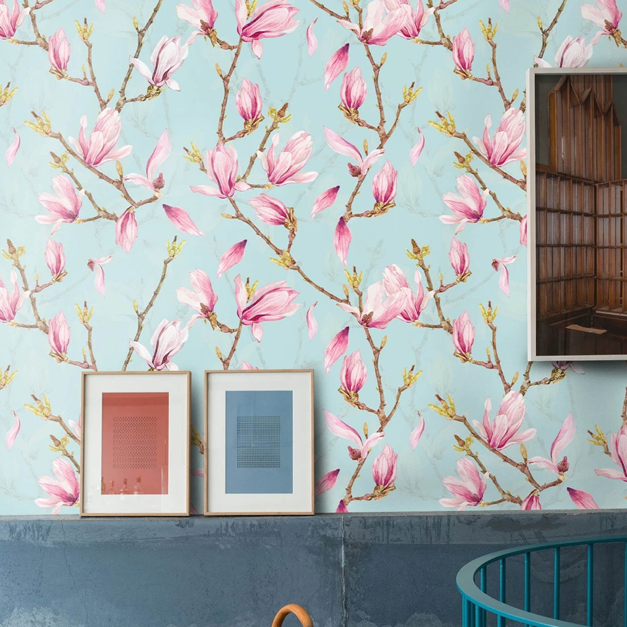 Carta da Parati Magnolia in Fiore - 8 fogli - 5,60 mq