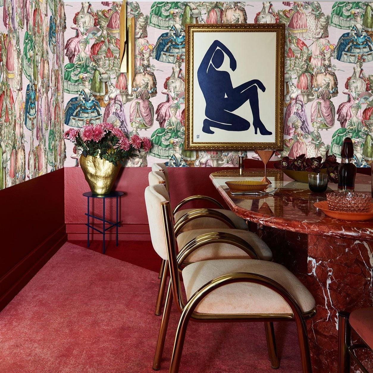 Carta da Parati Francese Marie Antoniette - 8 fogli - 5,60 mq