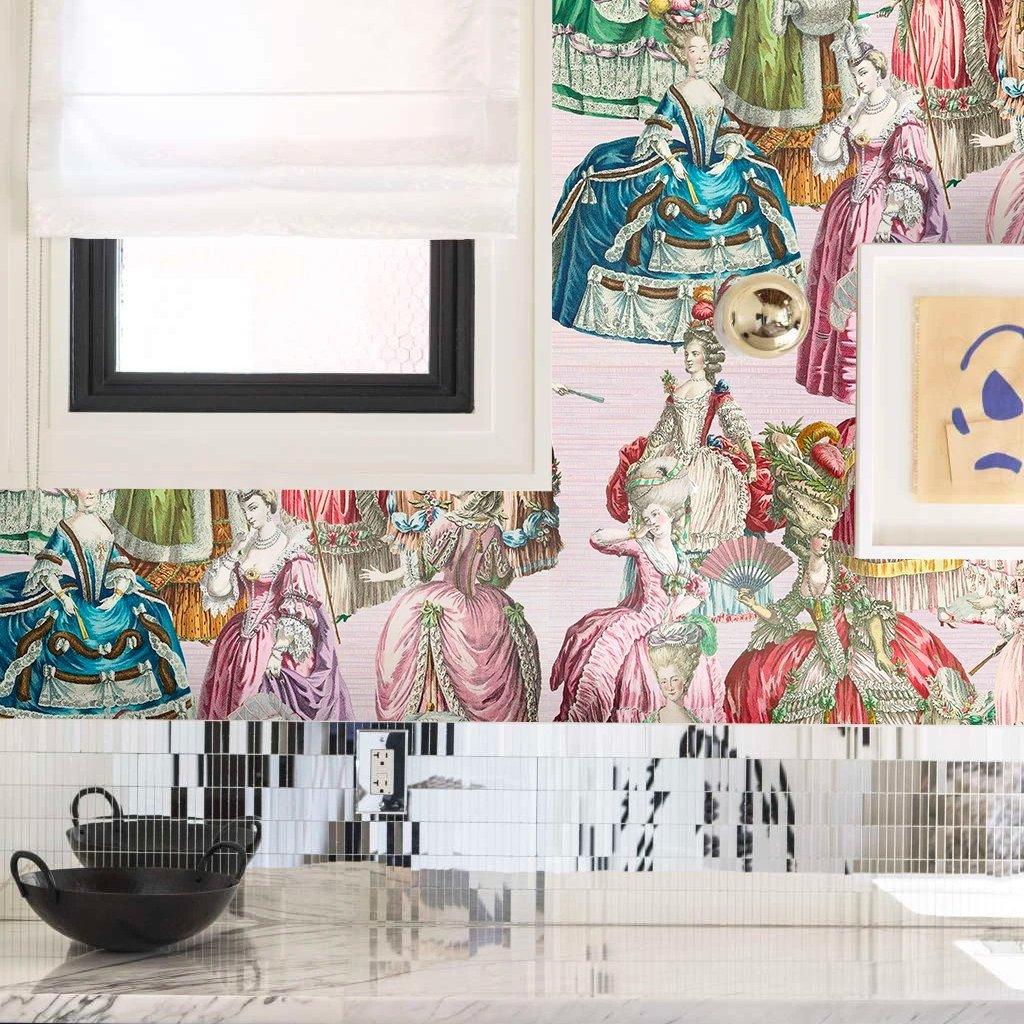 Carta da Parati Francese Marie Antoniette - 8 fogli - 5,60 mq