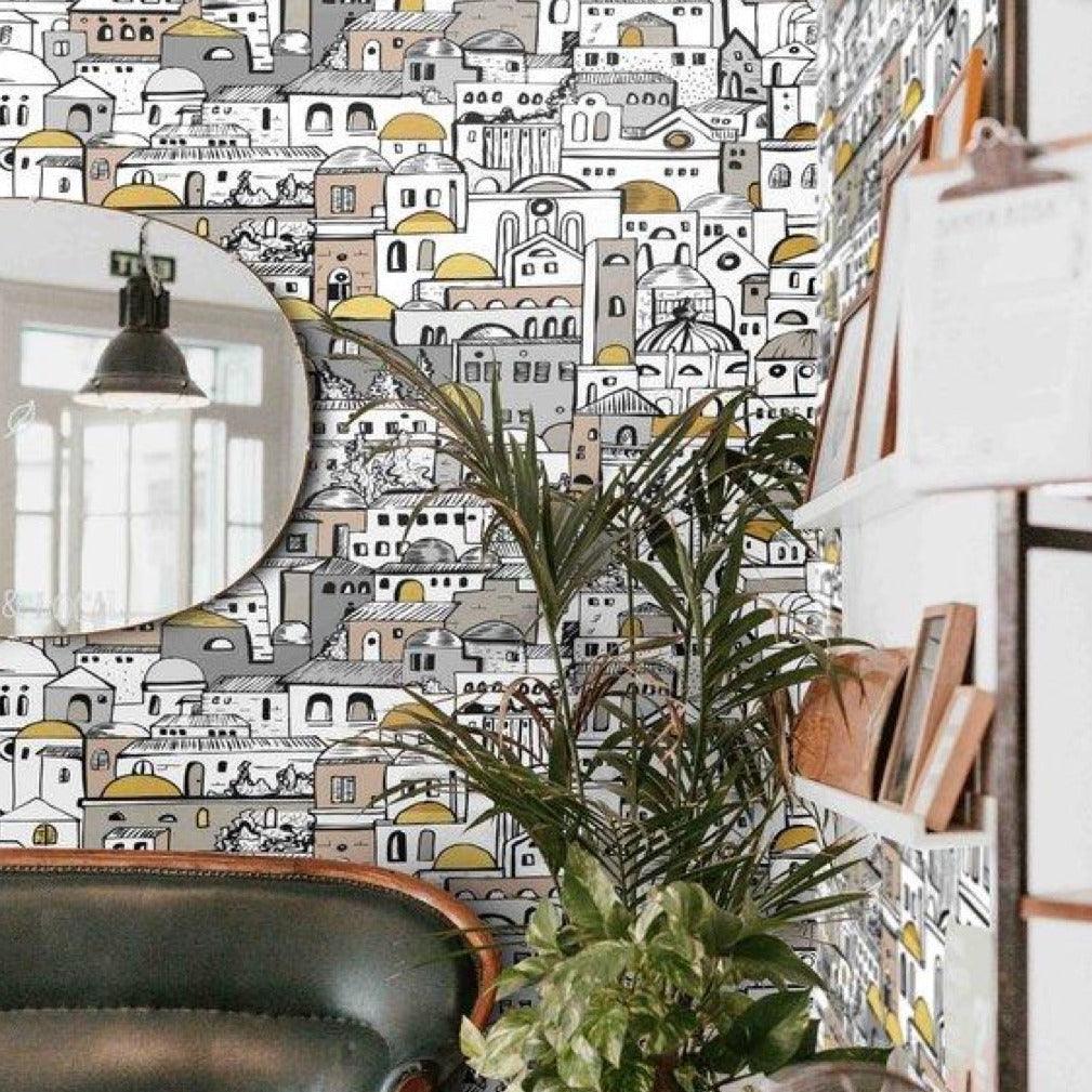 Carta da Parati Architettura Romana - 8 fogli - 5,60 mq