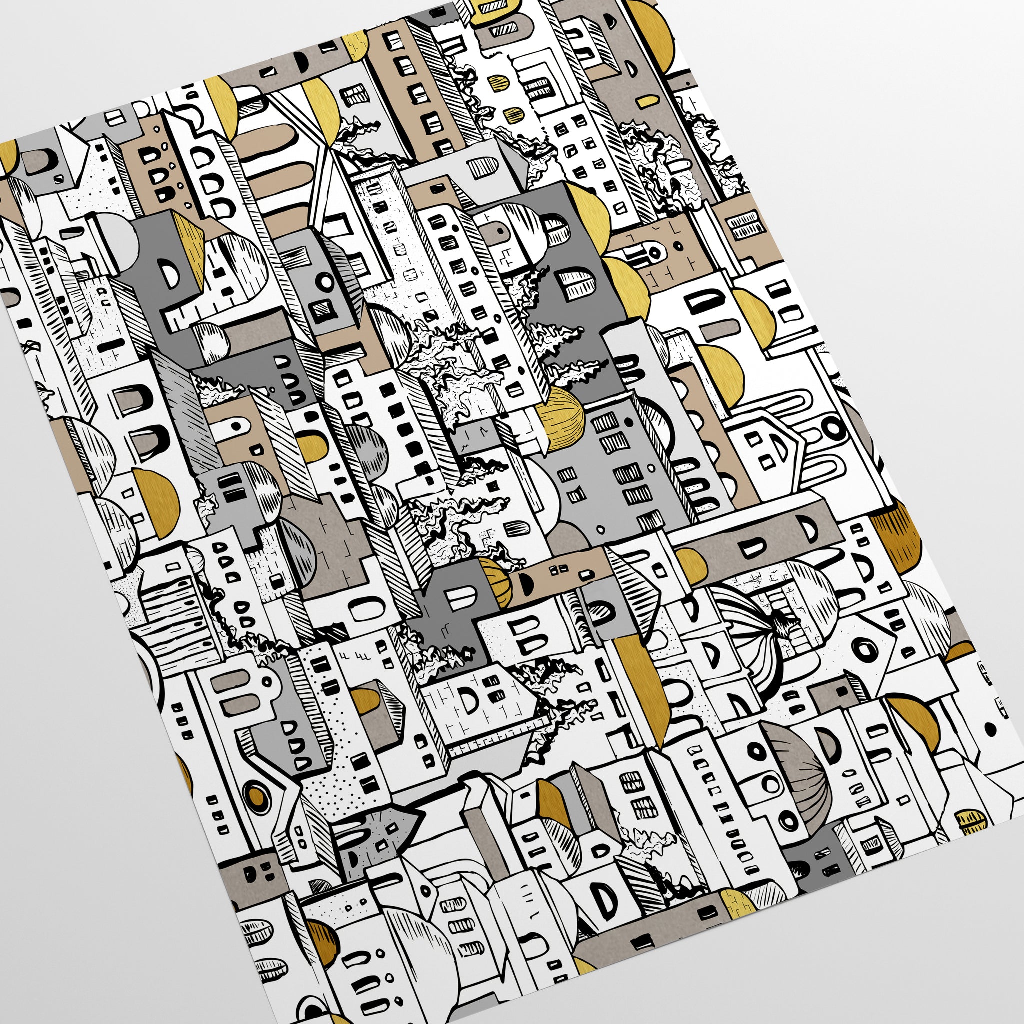 Carta da Parati Architettura Romana - 8 fogli - 5,60 mq