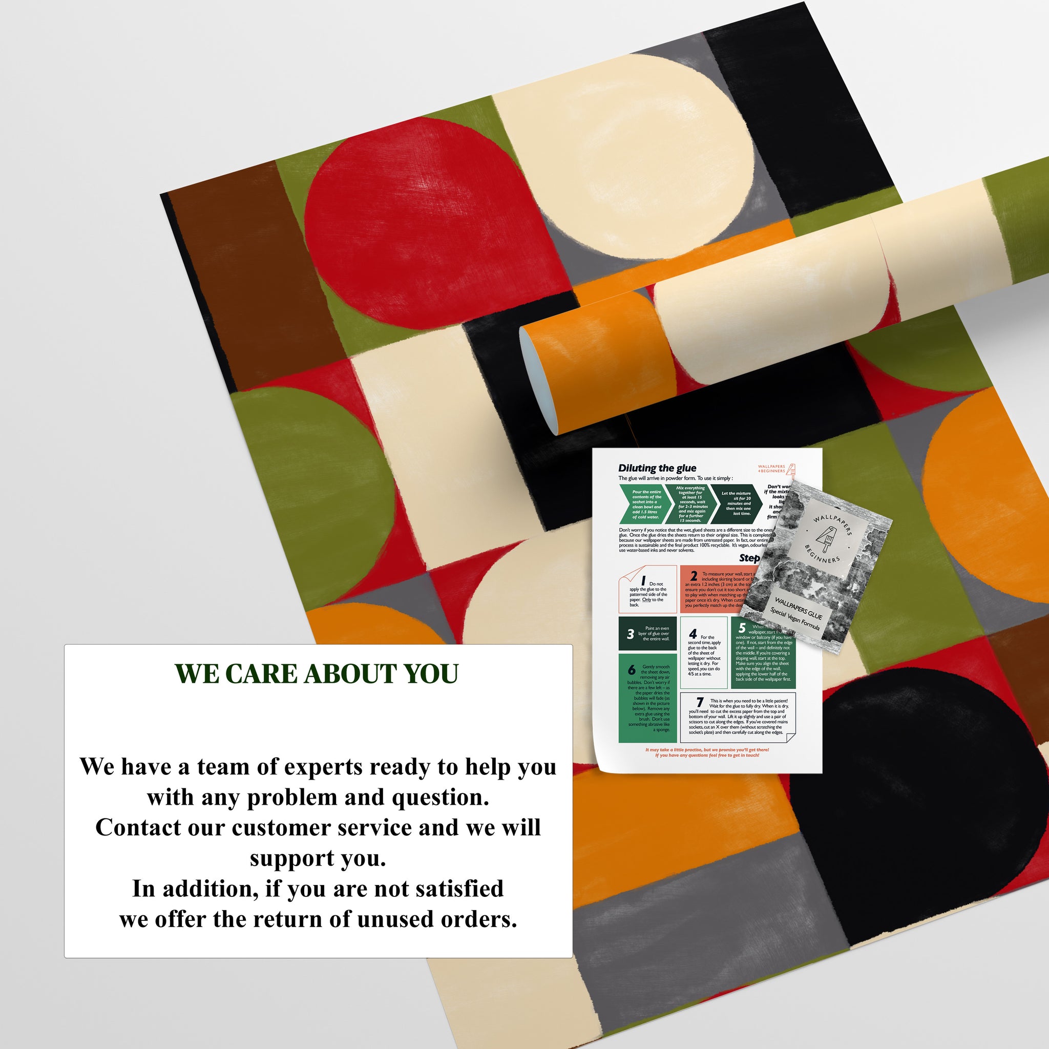 Carta da Parati Bauhaus - 8 fogli - 5,60 mq