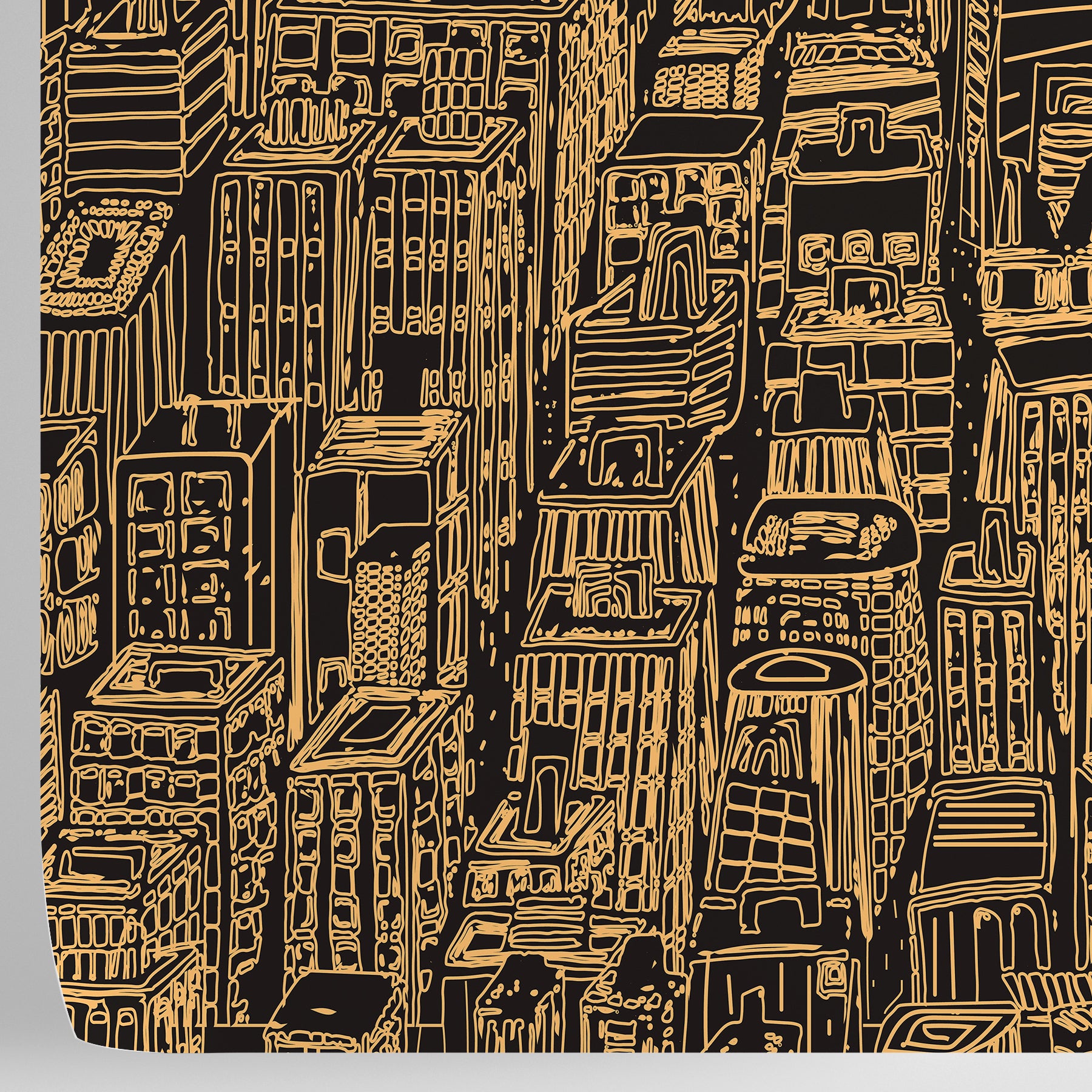 Carta da Parati New York - 8 fogli - 5,60 mq