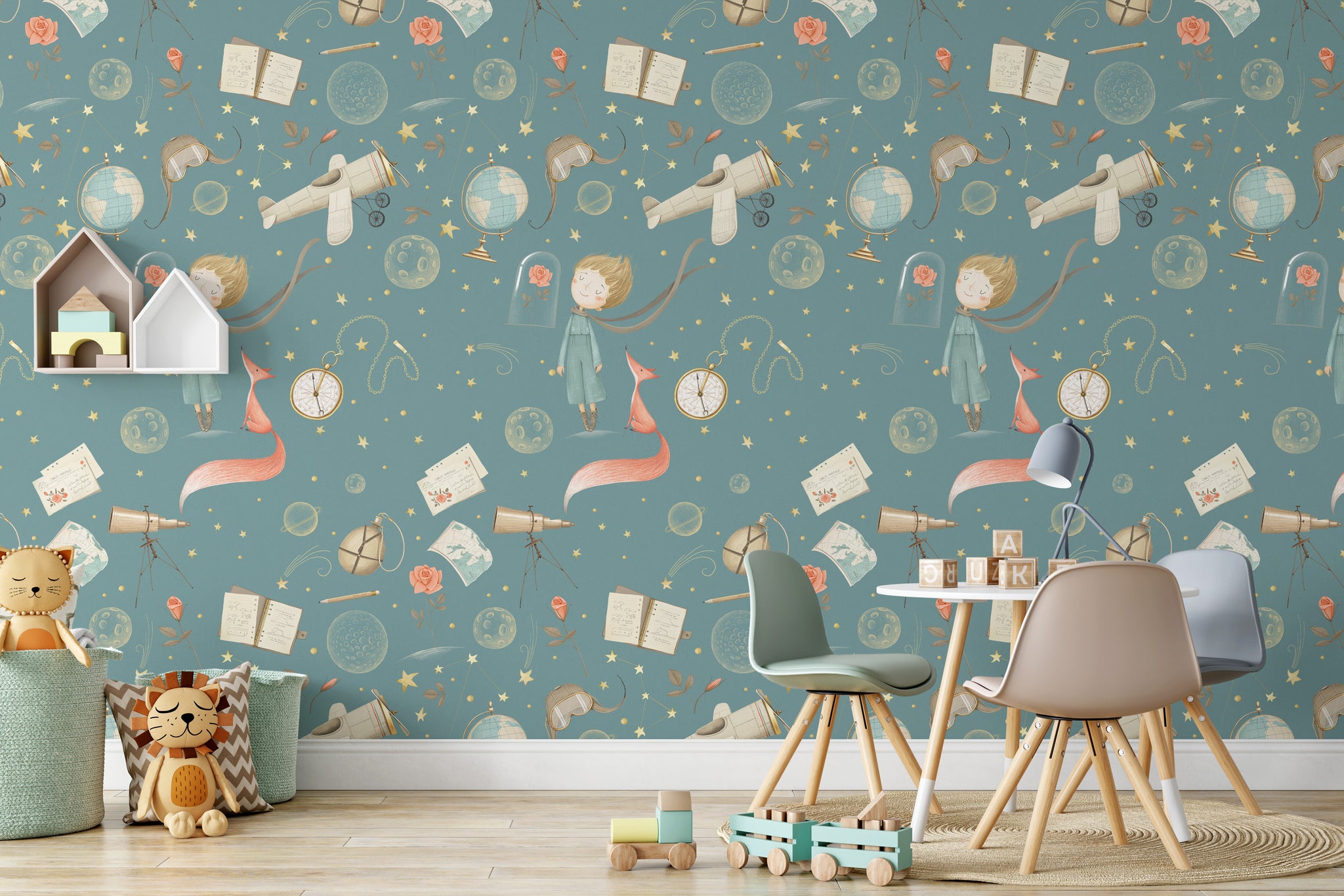 Carta da Parati Il Piccolo Principe - 8 fogli - 5,60 mq