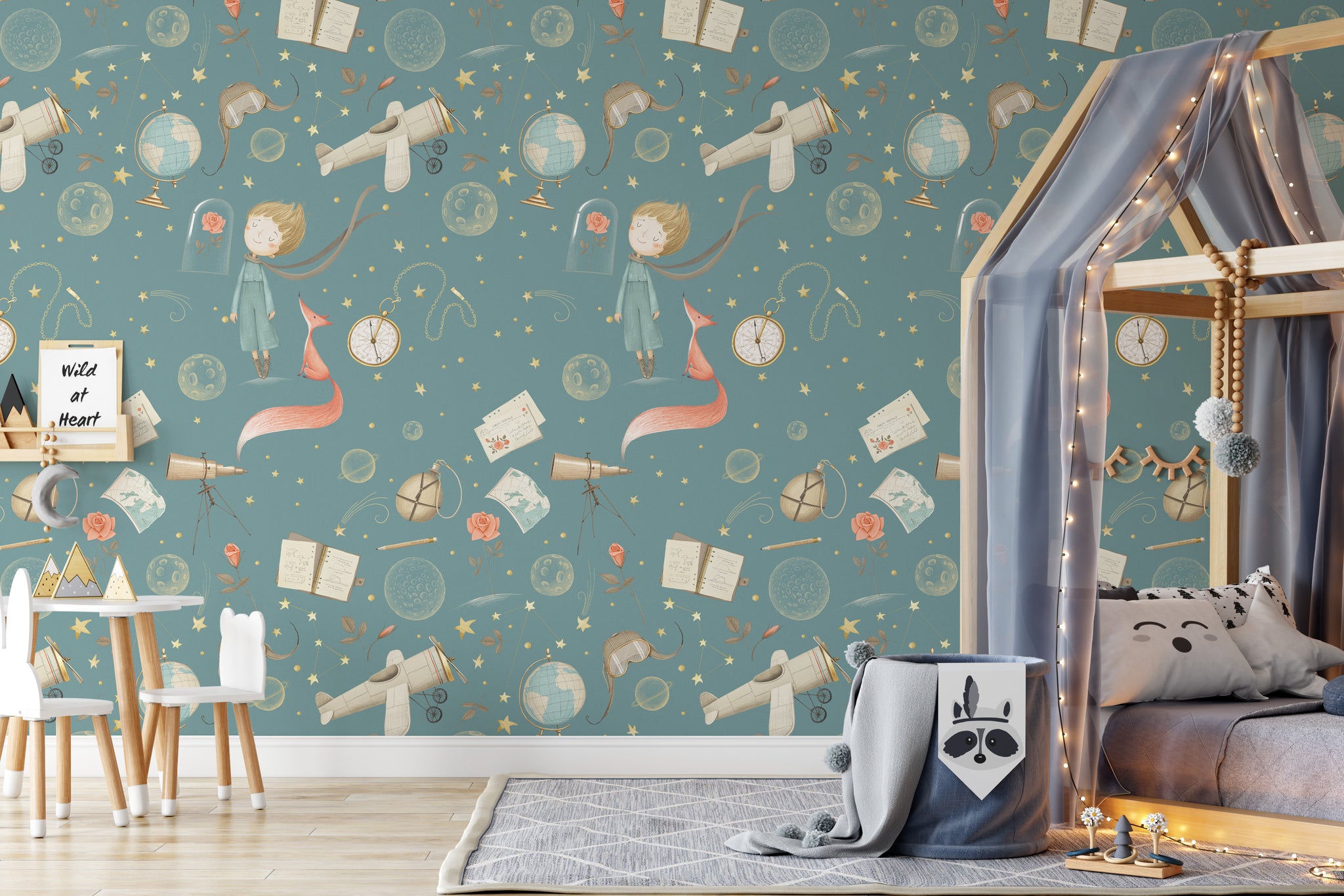 Carta da Parati Il Piccolo Principe - 8 fogli - 5,60 mq