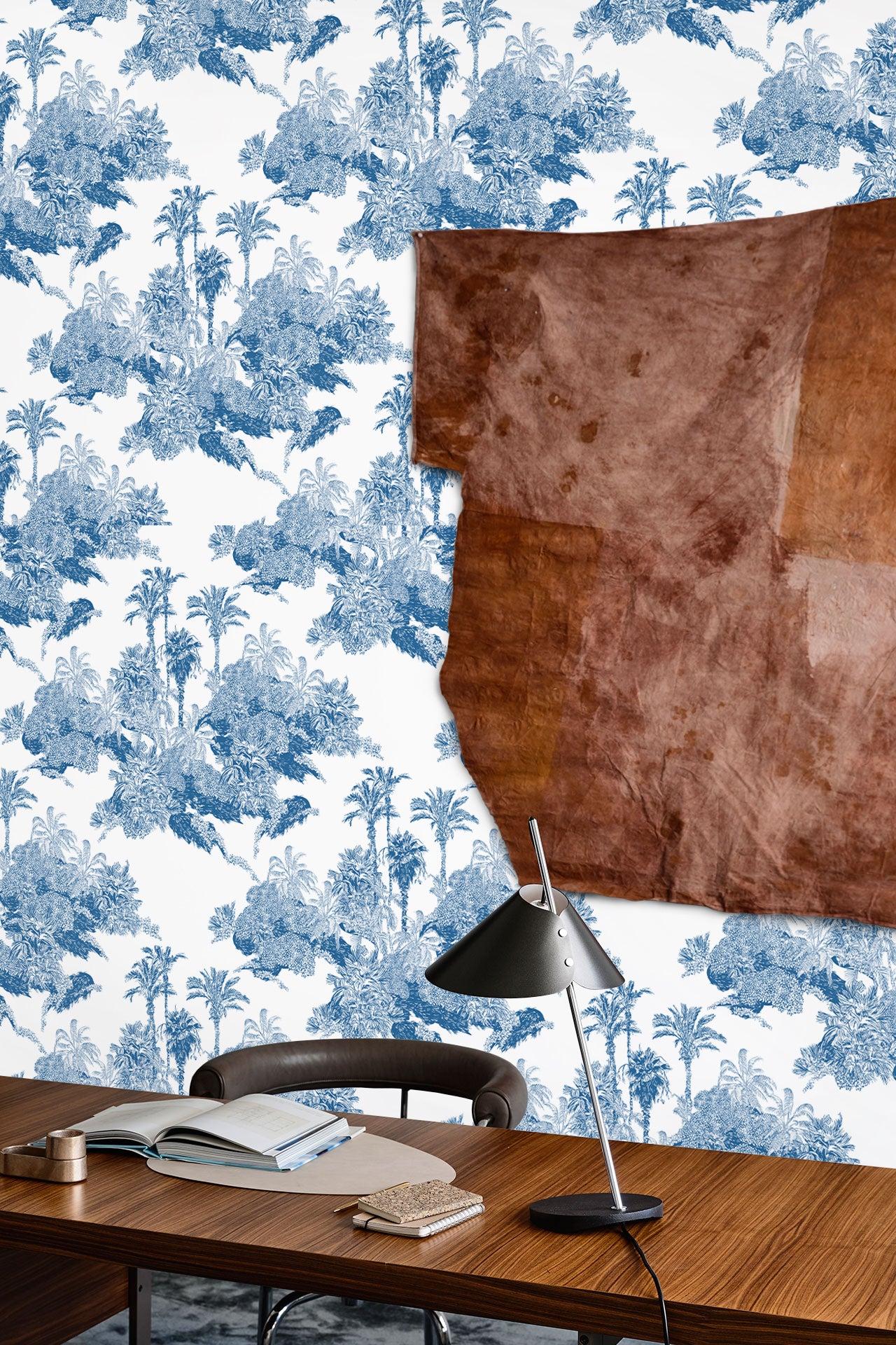 Carta da Parati Toile de Jouy - 8 fogli - 5,60 mq