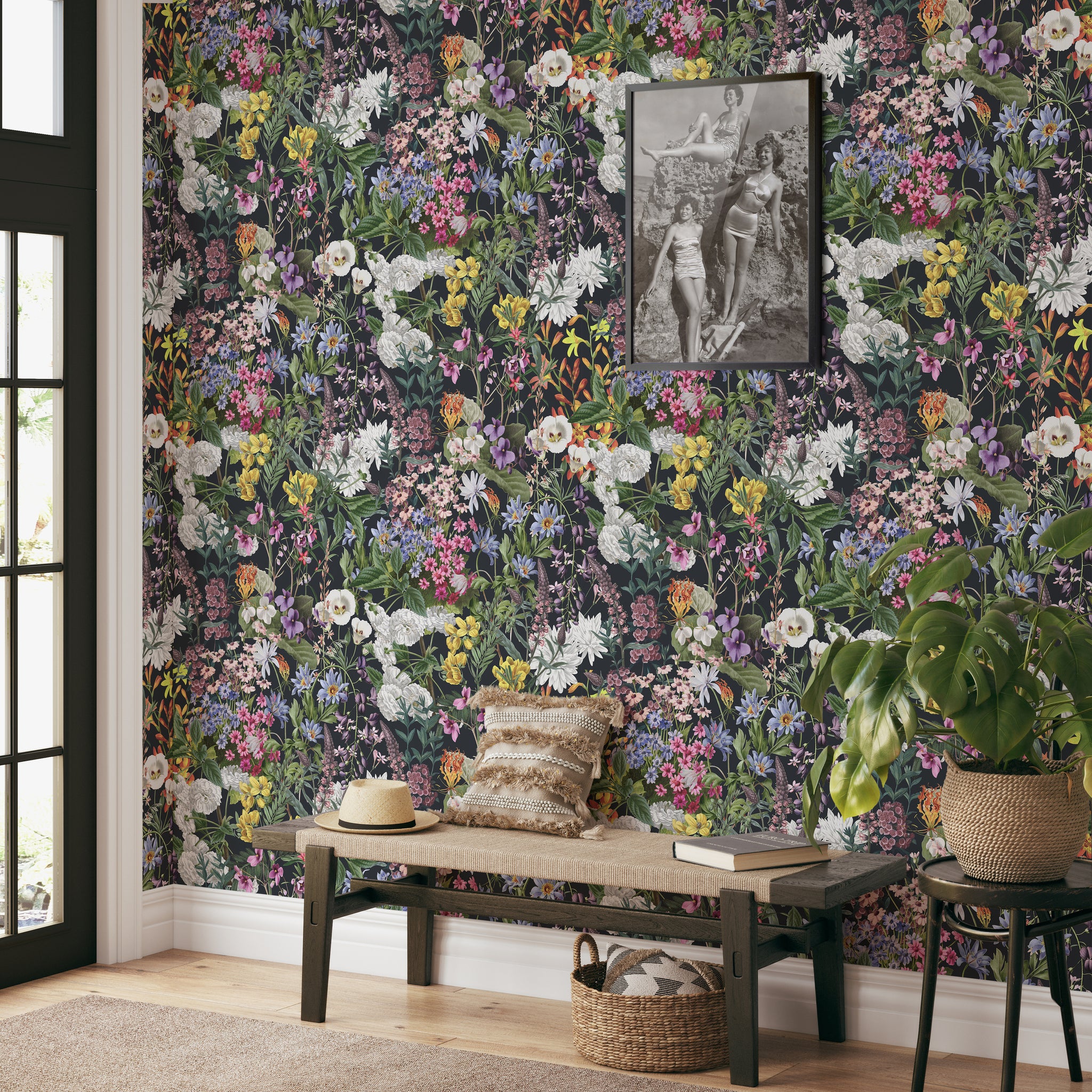 Carta da Parati Fiori Botanici - 8 fogli - 5,60 mq