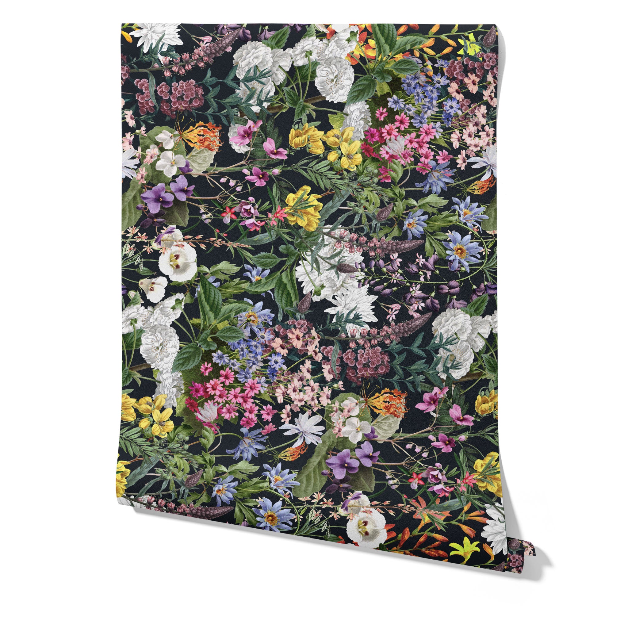 Carta da Parati Fiori Botanici - 8 fogli - 5,60 mq