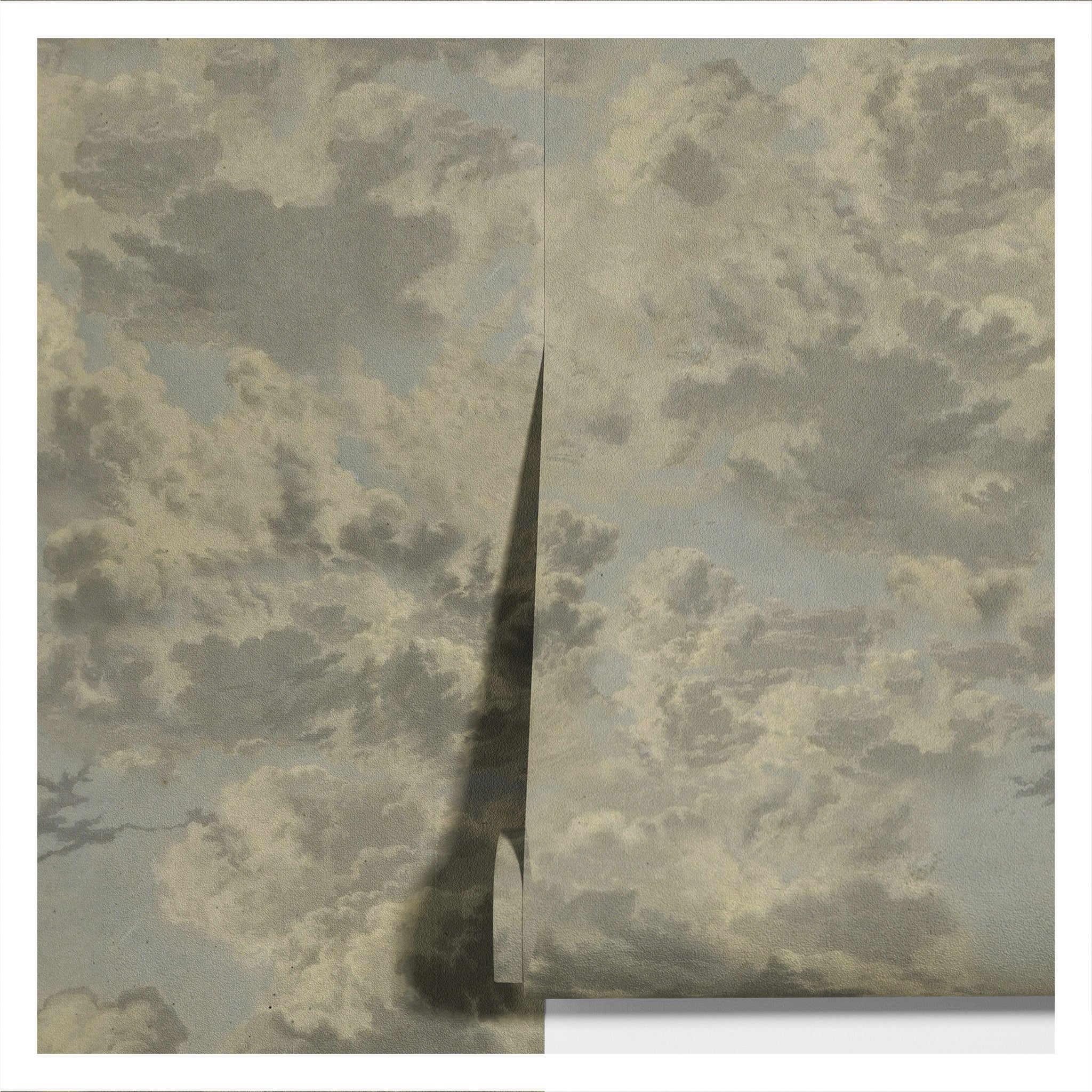 Carta da Parati Nuvole Vintage - 2 rotoli di carta 90 cm x 260 cm - 4.68 mq