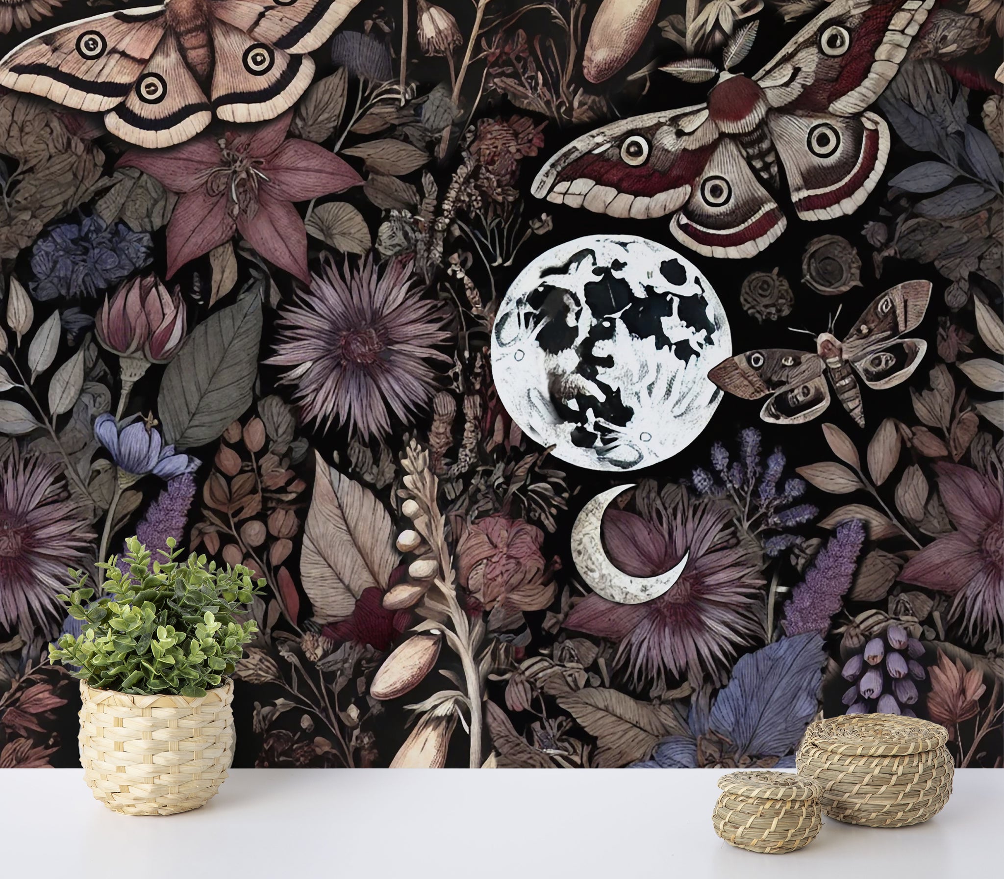 Carta da Parati Giardino Gotico - 8 fogli - 5,60 mq