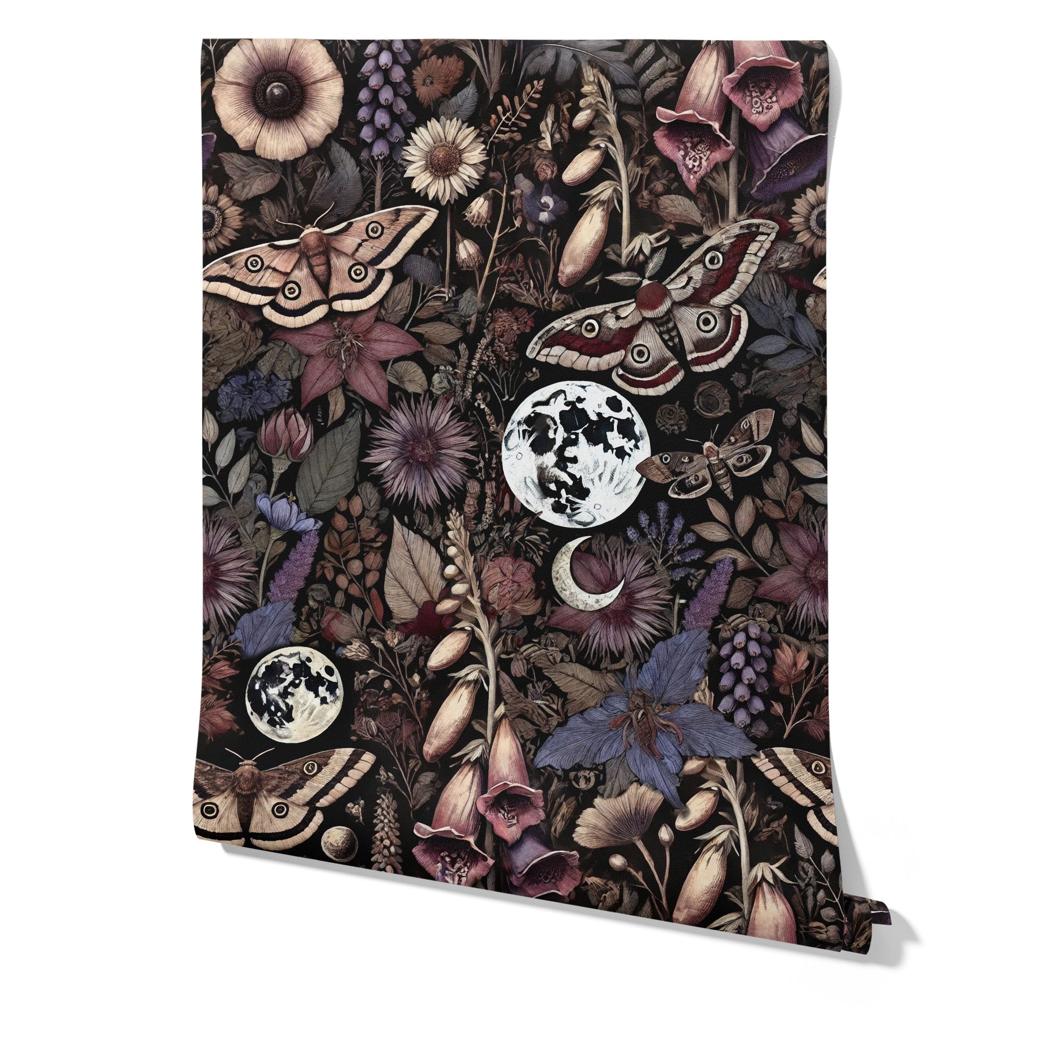 Carta da Parati Giardino Gotico - 8 fogli - 5,60 mq