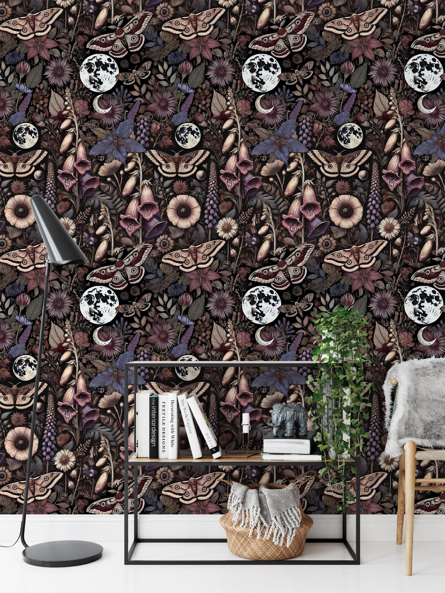 Carta da Parati Giardino Gotico - 8 fogli - 5,60 mq