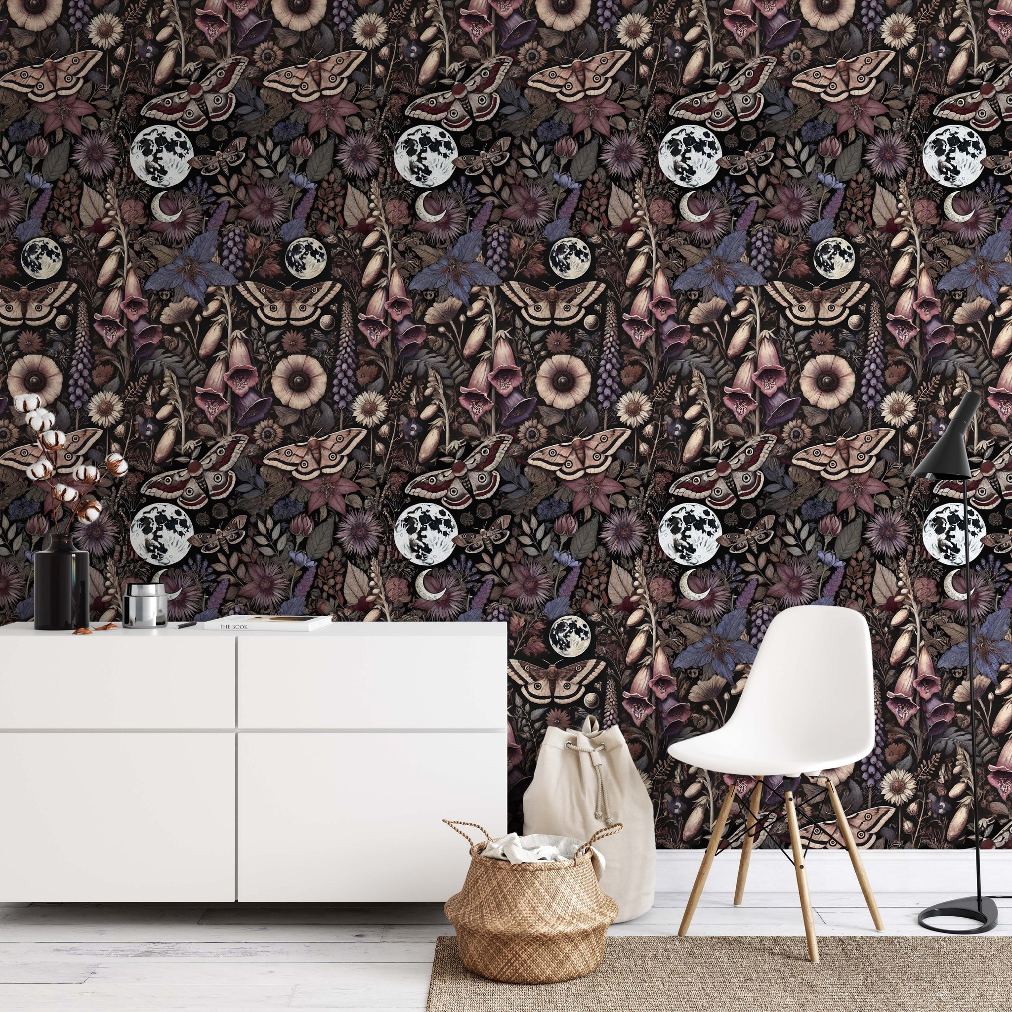 Carta da Parati Giardino Gotico - 8 fogli - 5,60 mq