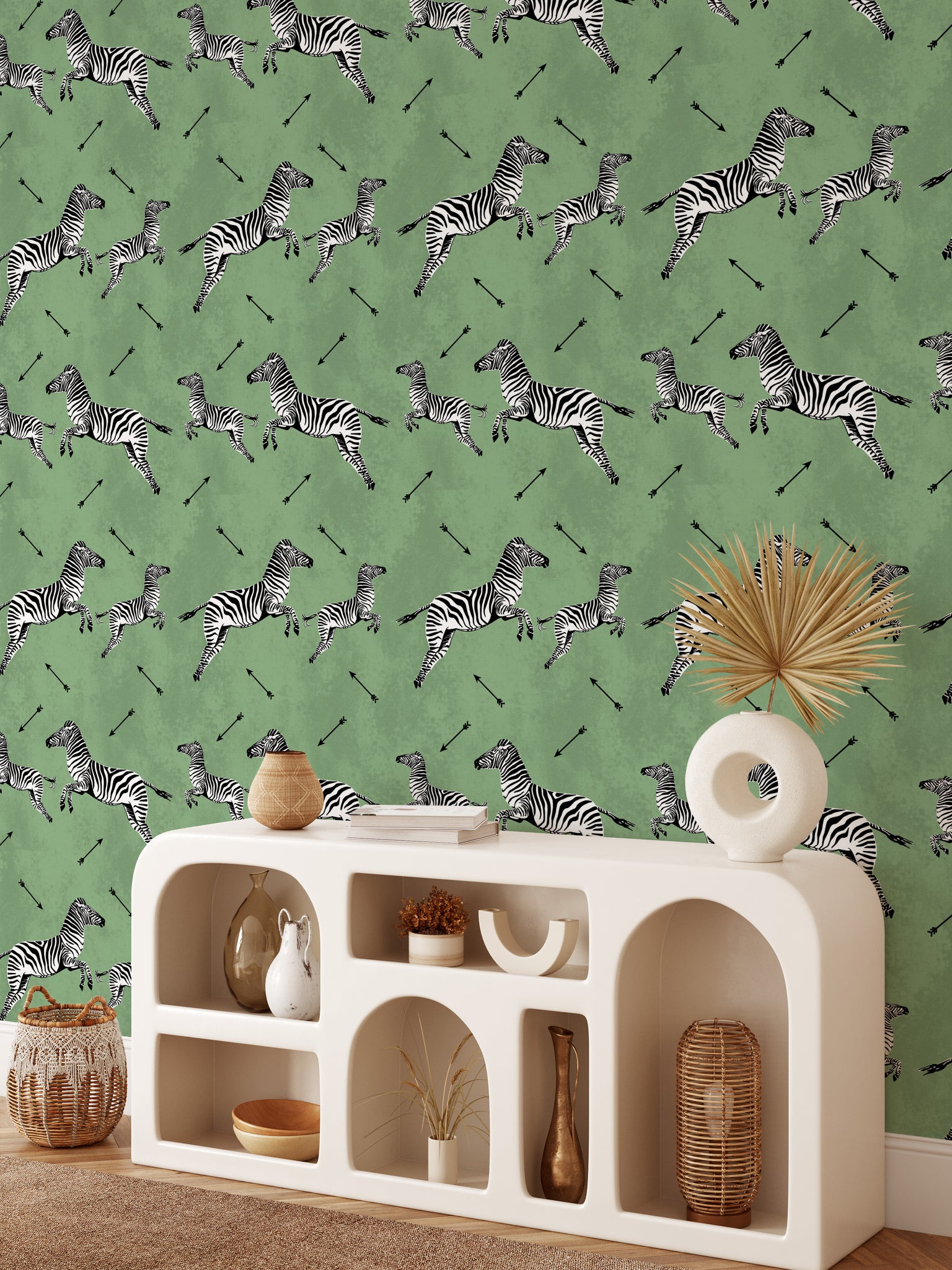 Carta da Parati Zebra - 8 fogli - 5,60 mq