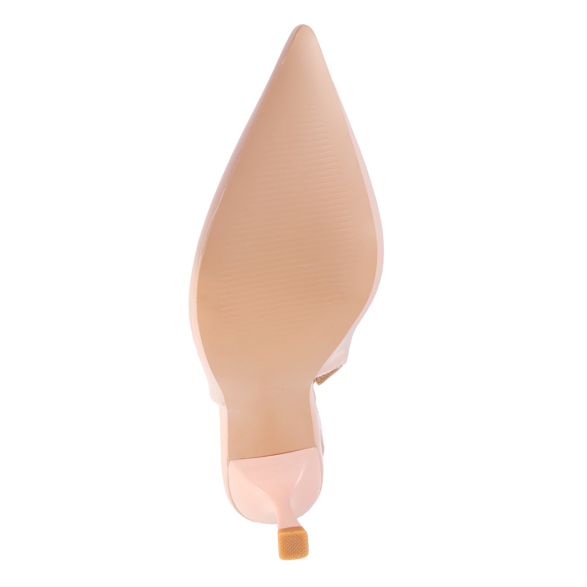 Decolletè in simil pelle verniciati  Nude