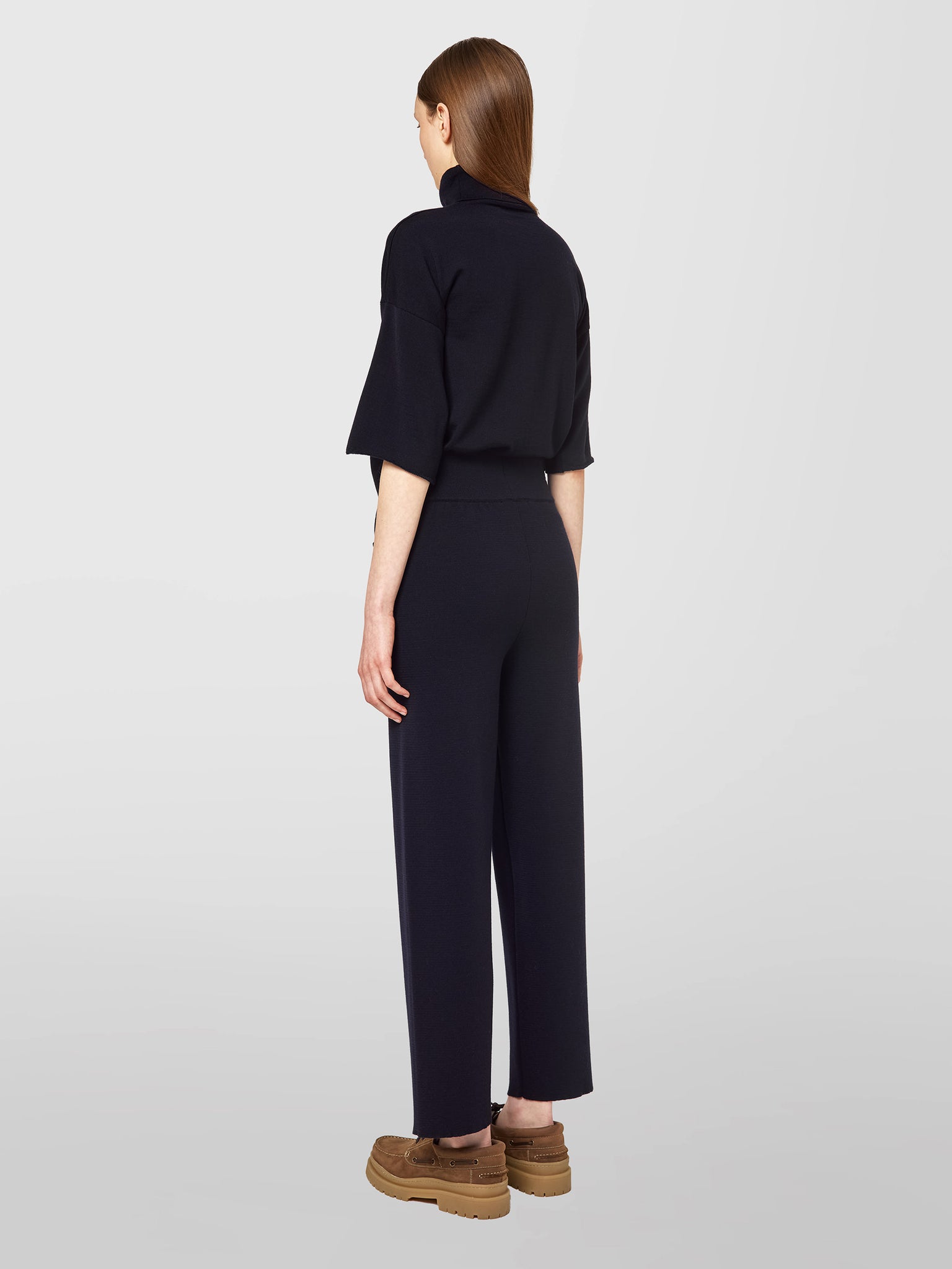 Pantalone Maglia Stoffa