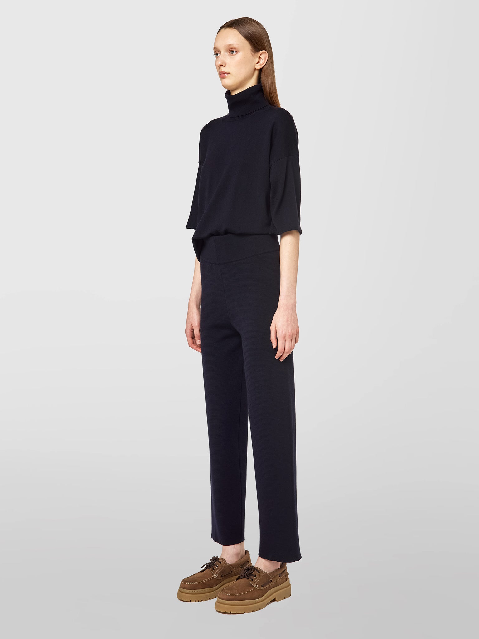 Pantalone Maglia Stoffa