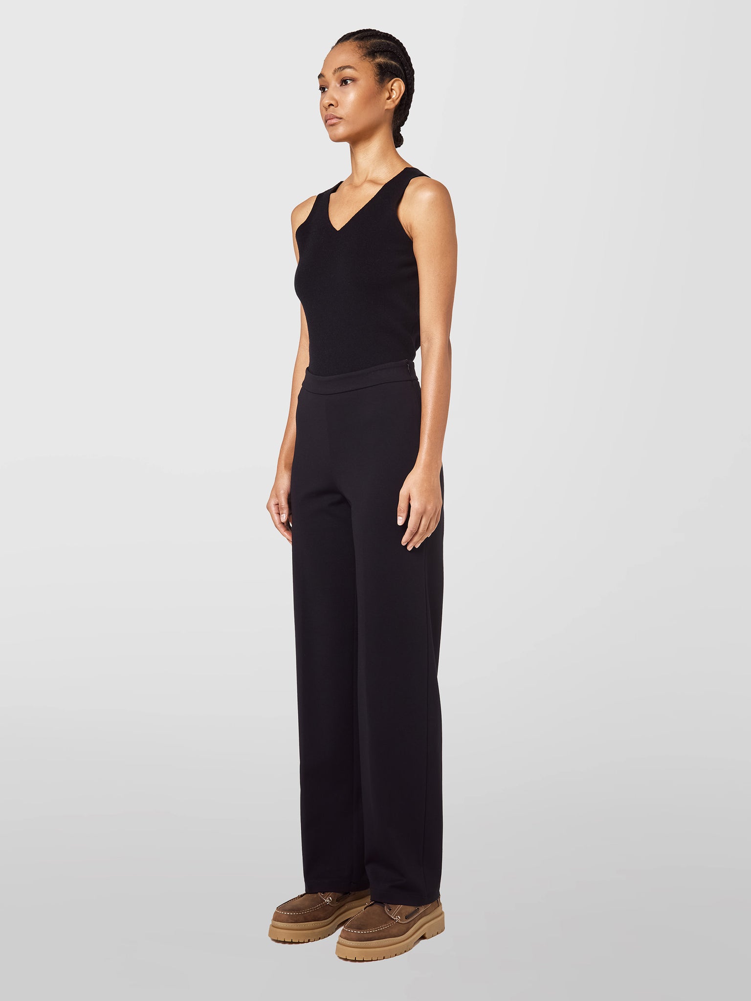 Pantalone Dritto Zip