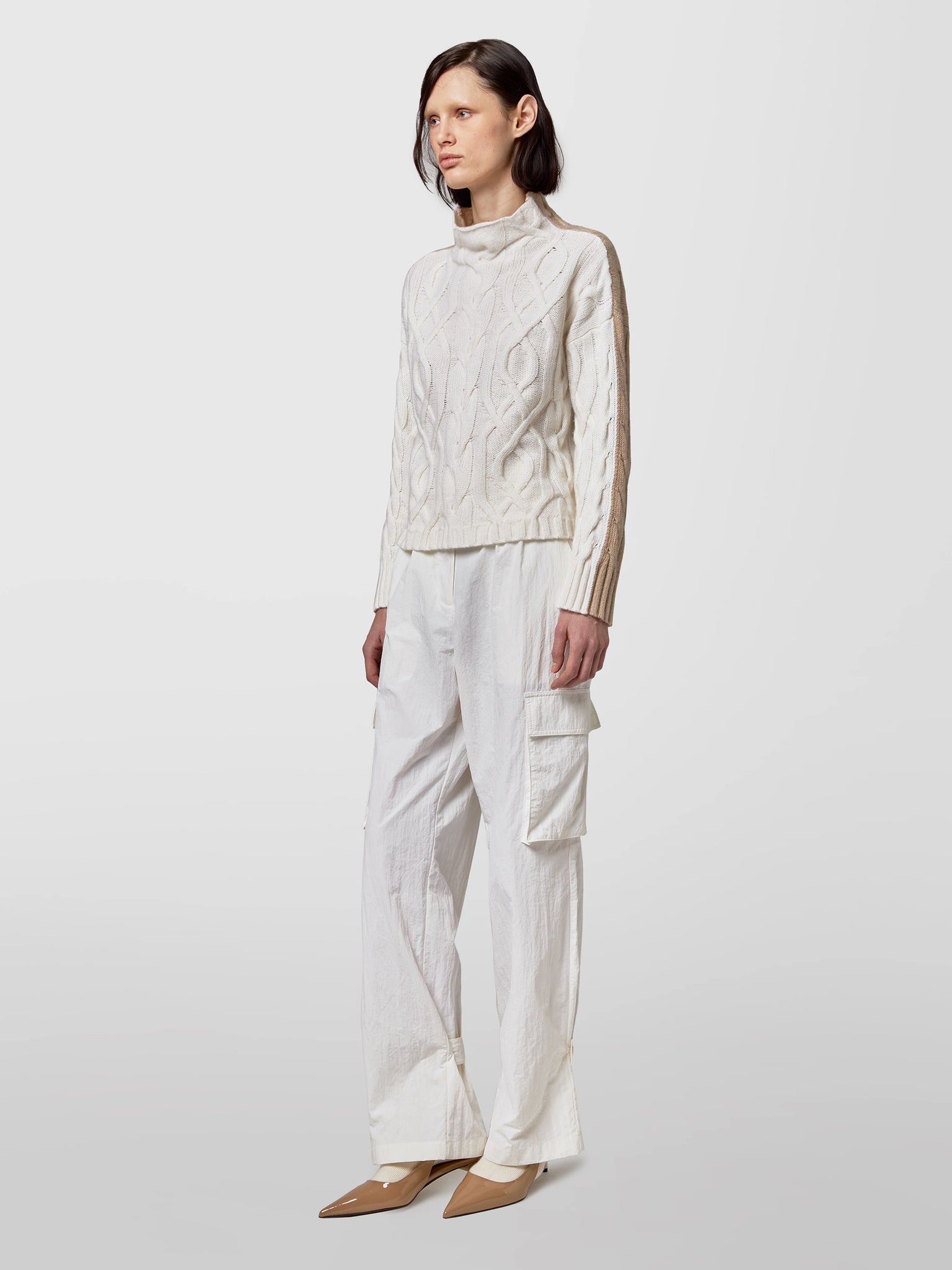 Collo Altomanica Lunga Cropped Var.Unica