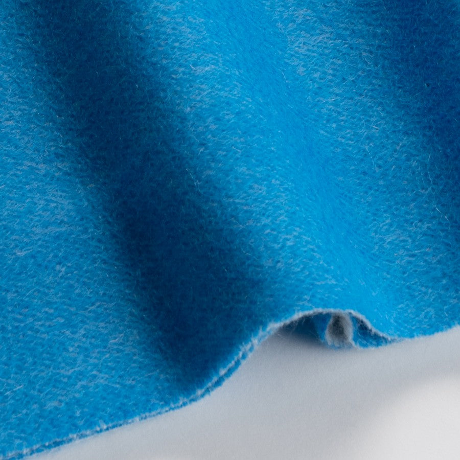 Sciarpa "Biella Frange"  colore blu elettrico