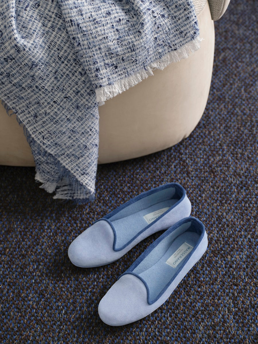 Plaid "Milano"  colore Azzurro