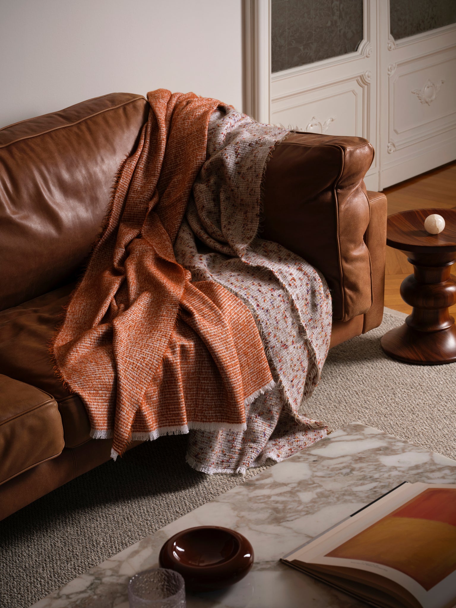 Plaid  "Milano" colore Beige