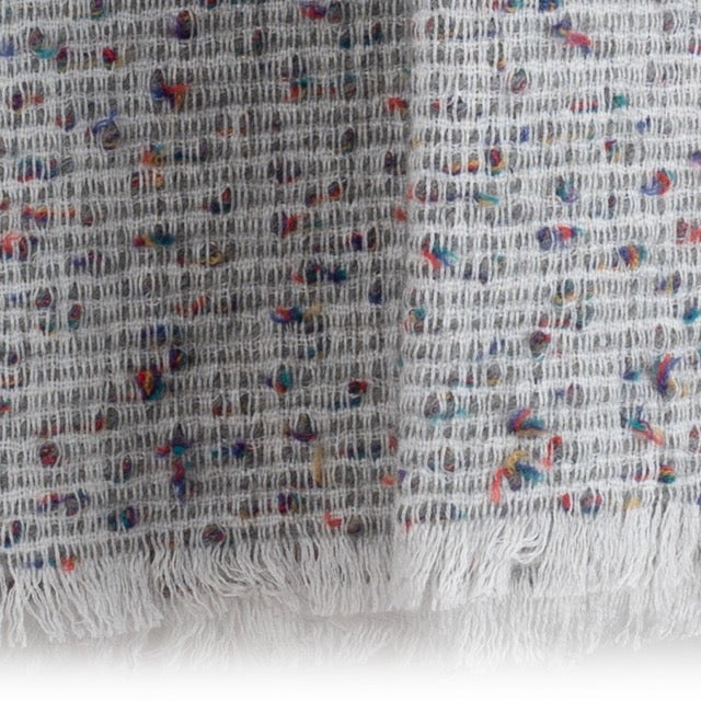 Plaid  "Milano" colore grigio