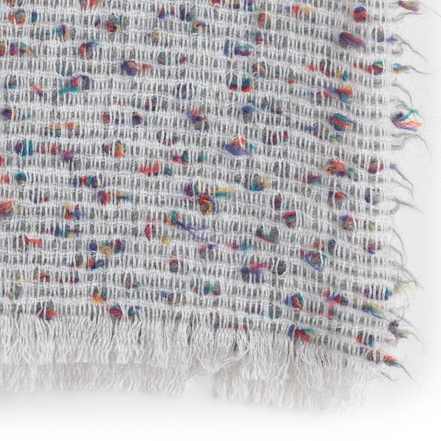 Plaid  "Milano" colore grigio