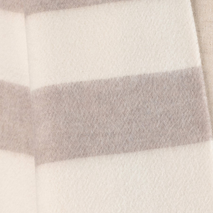 Sciarpa  "Cannes Frange" colore grigio