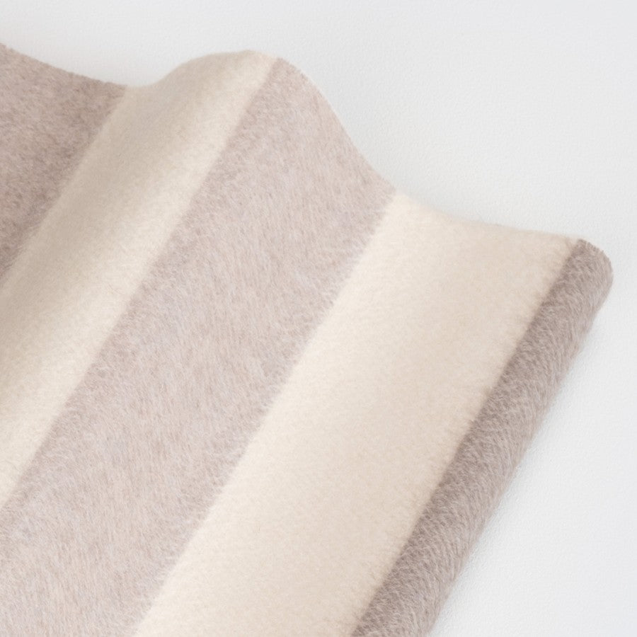 Sciarpa  "Cannes Frange" colore grigio