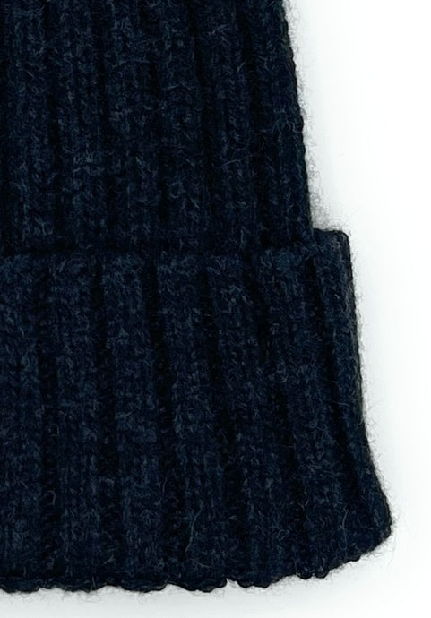 Berretto A Coste - Nero