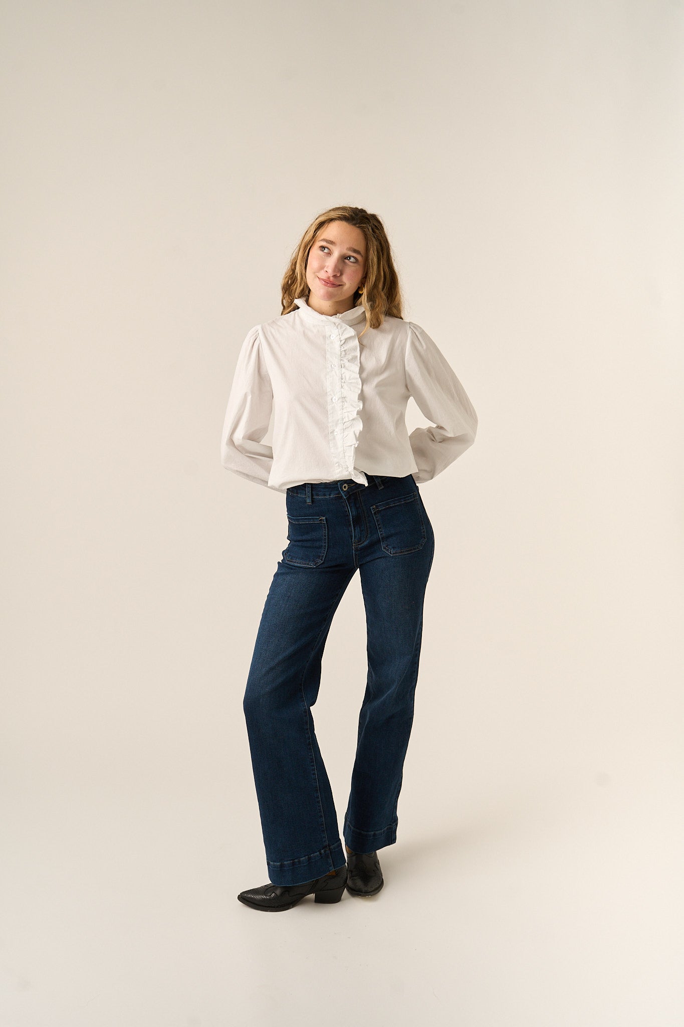 Camicetta bianca da gala