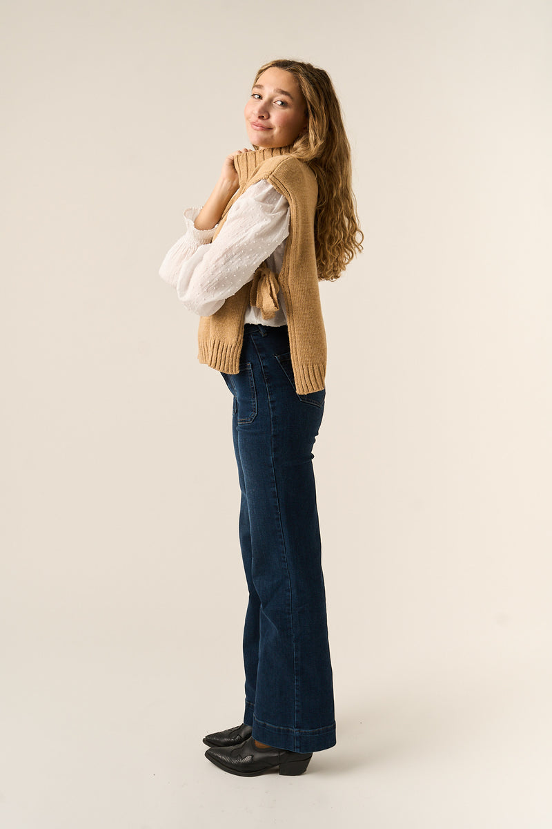 Gilet beige Juliet