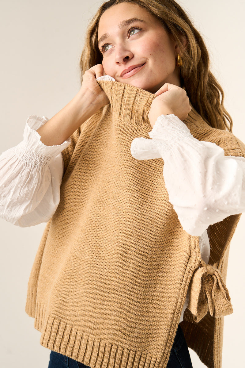 Gilet beige Juliet