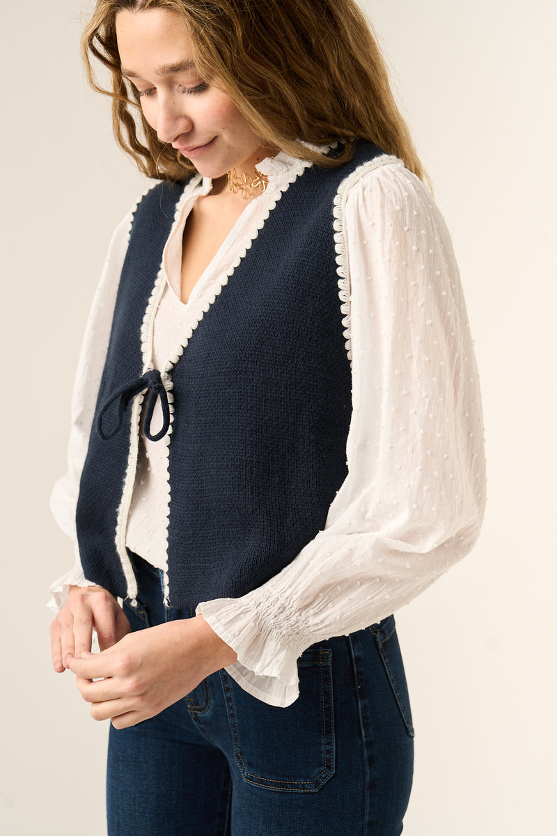 Gilet con punto marino - Mind Traveler
