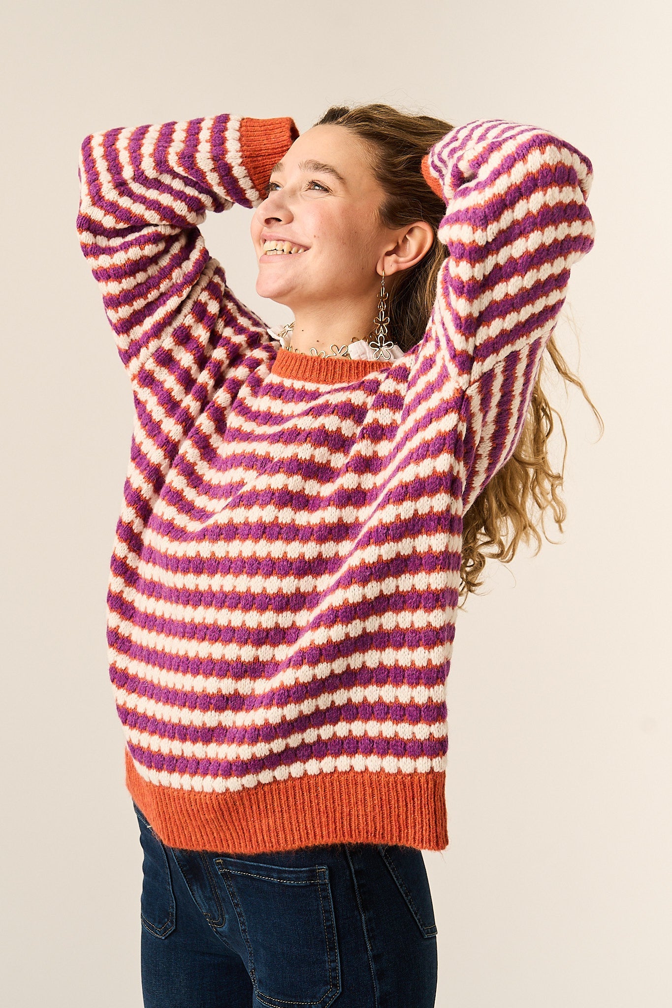 Maglia arancione Cler