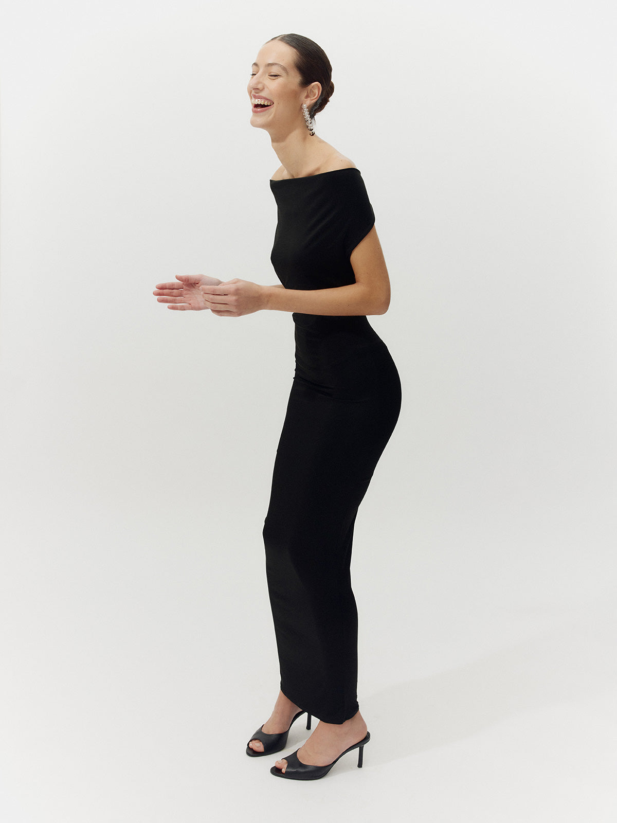 ALMERIA DRESS BLACK