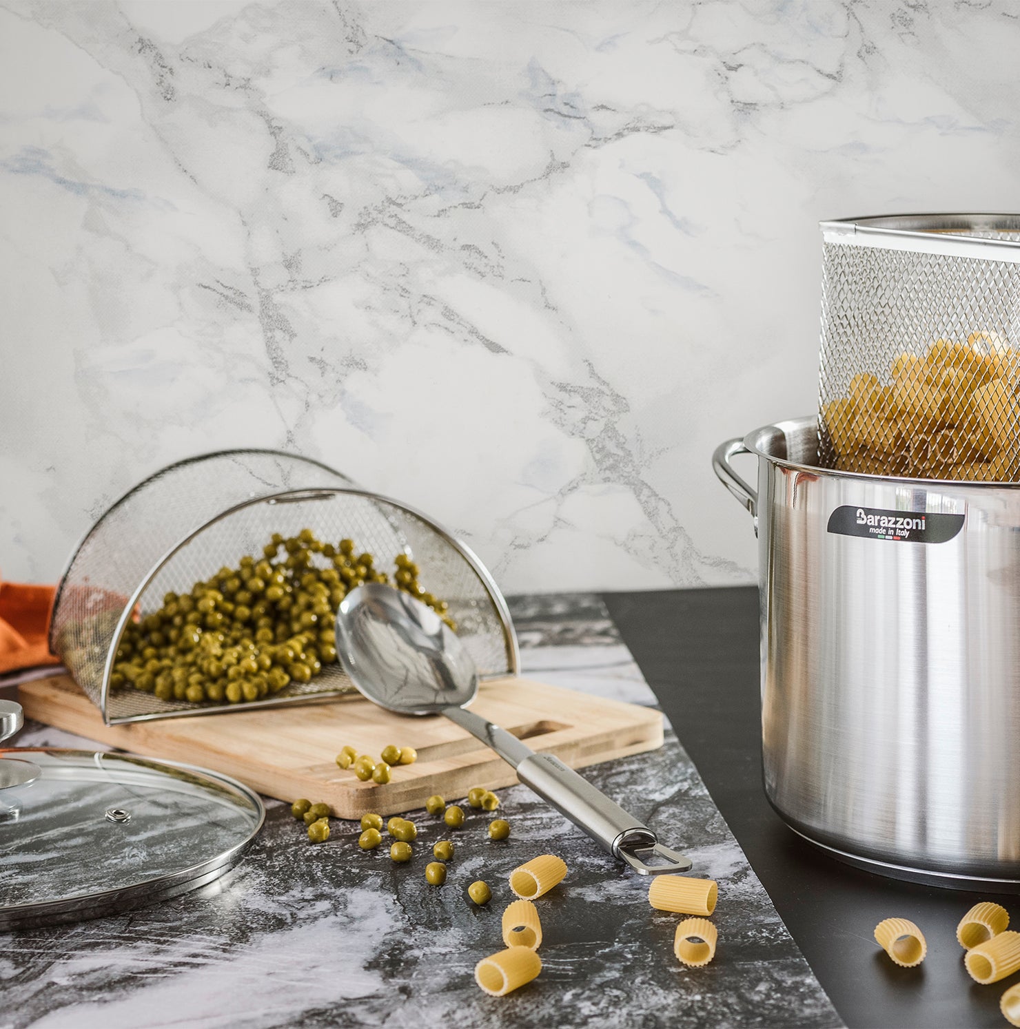 SPAGHETTIERE DOPPIO CESTELLO CM 24