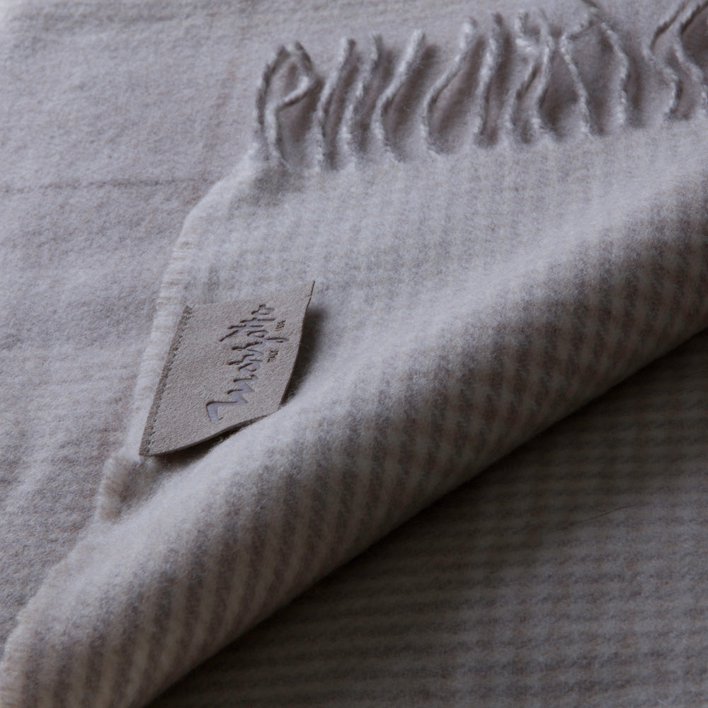 Venice 130X180 Check Bianco / Beige