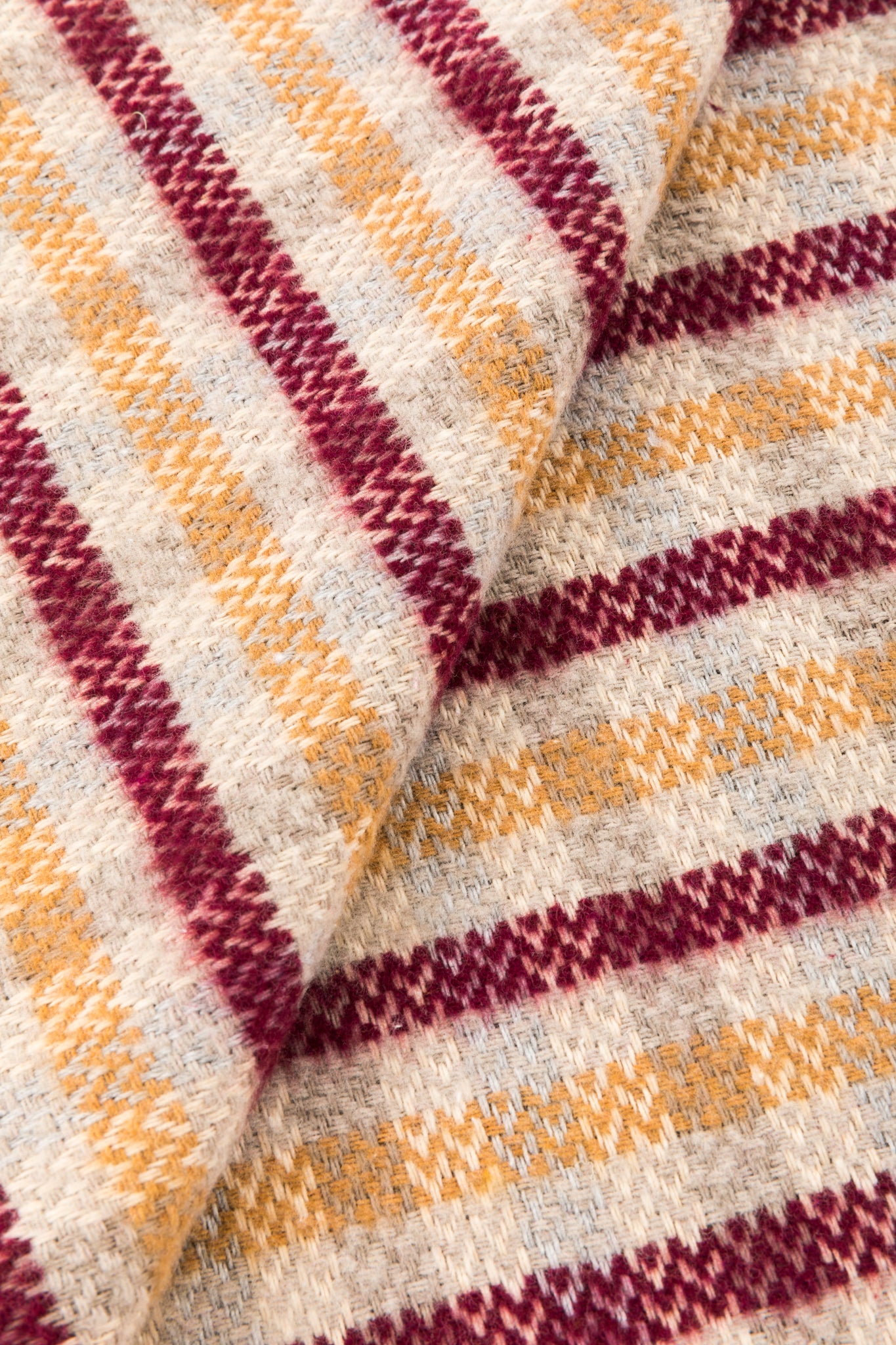 PLAID - Ibiza Bordeaux / Beige