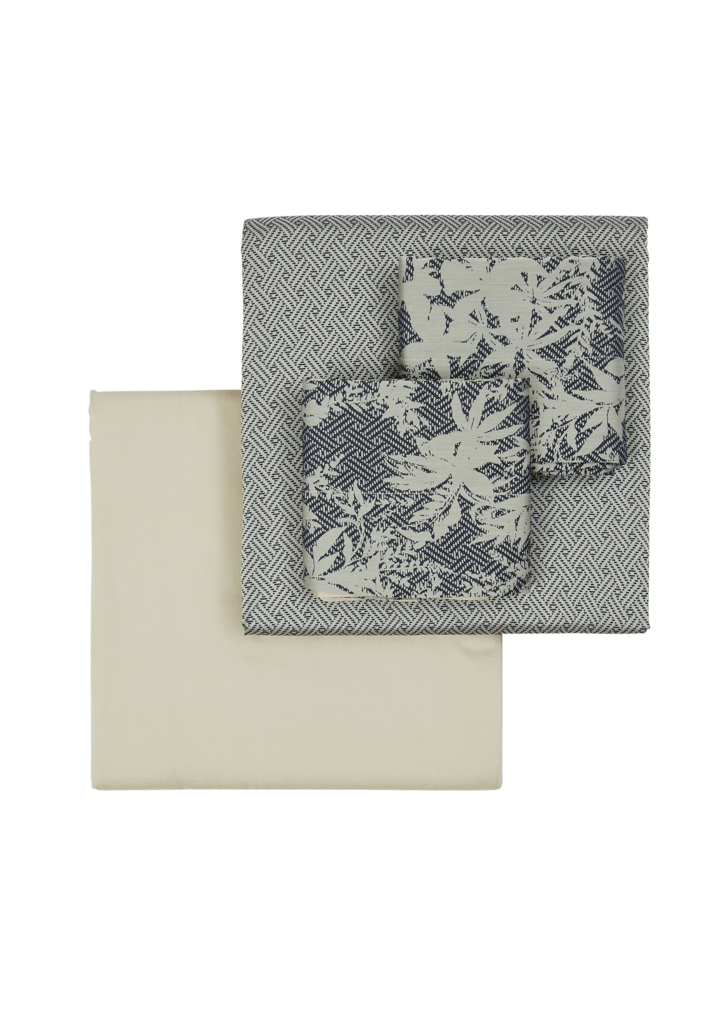 Duvet Cover Caravaggio Blu / Beige