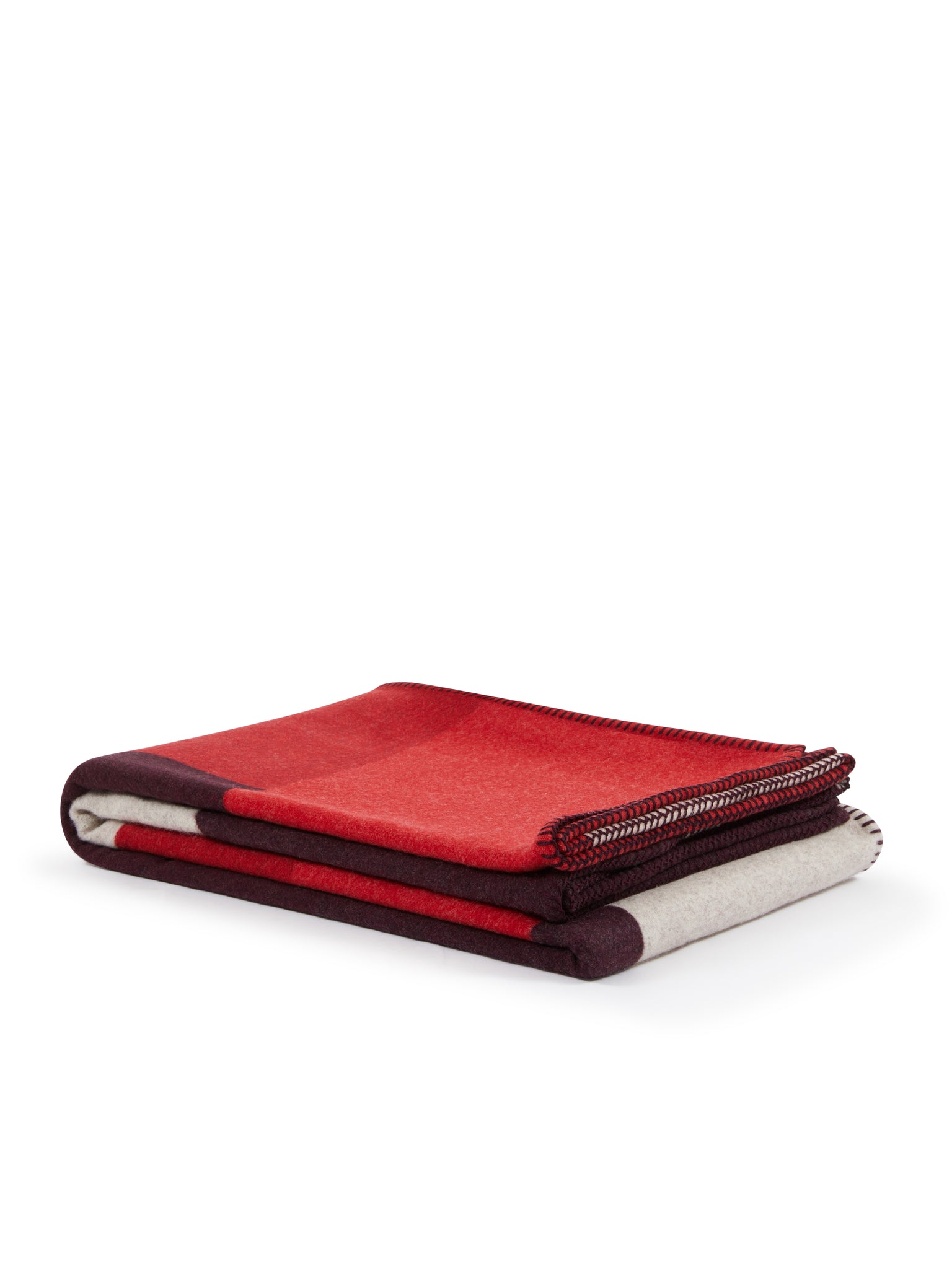 PLAID - Malmo Rosso Bordeaux